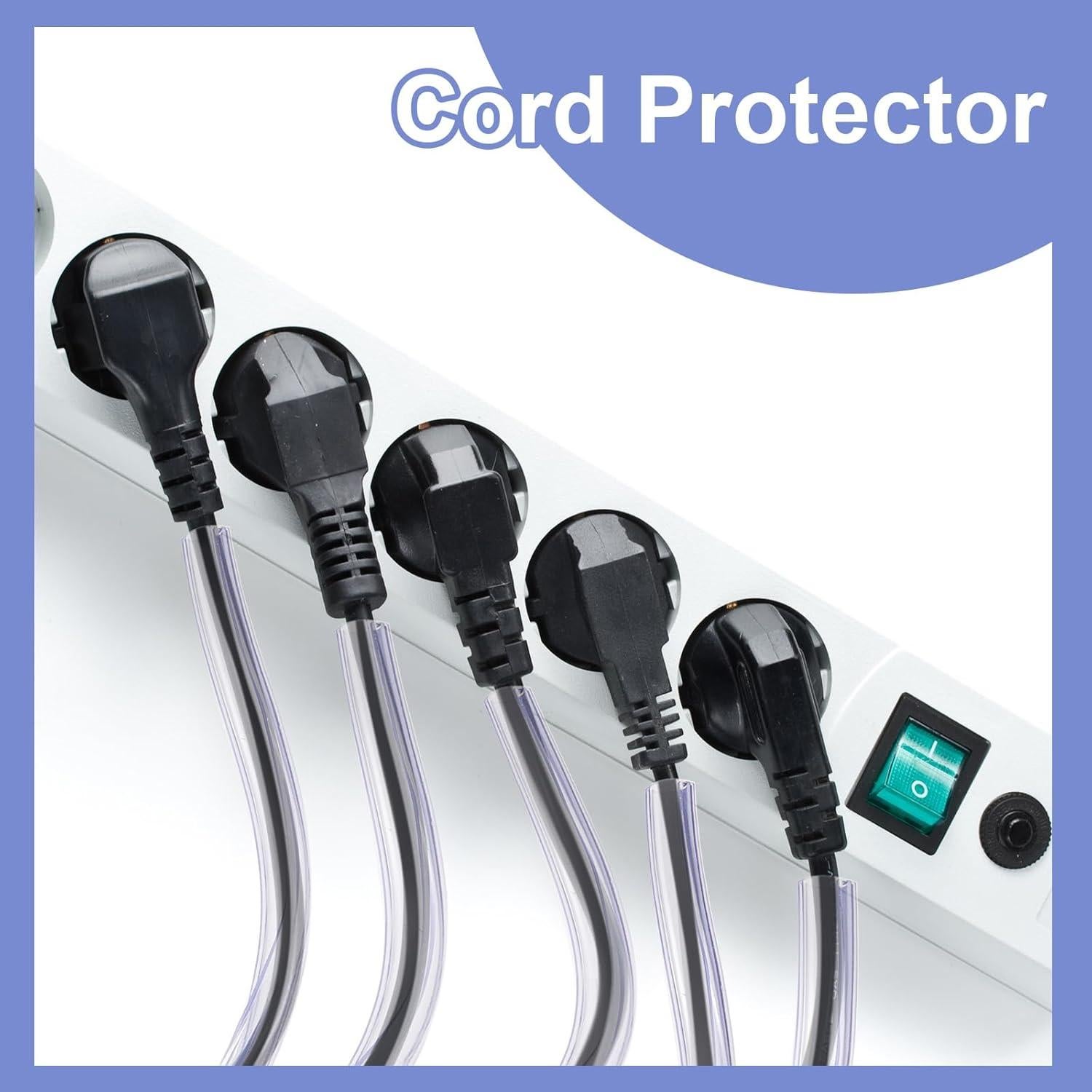 Protector de Cable para Mascotas Pangda 9.14 m Transparente