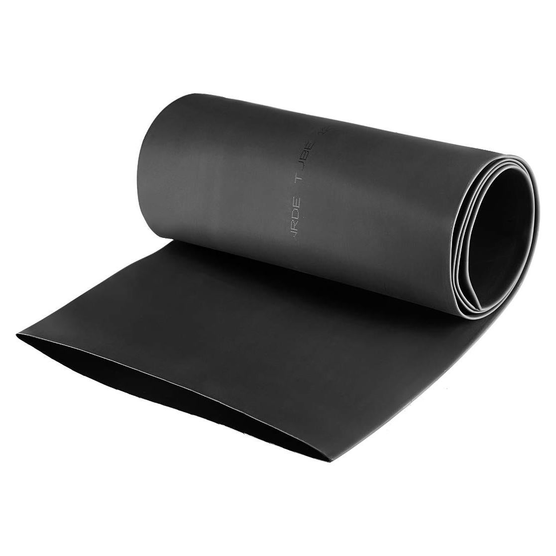 Tubo Termorretráctil uxcell 120mm Negro 1m 2:1 Aislante