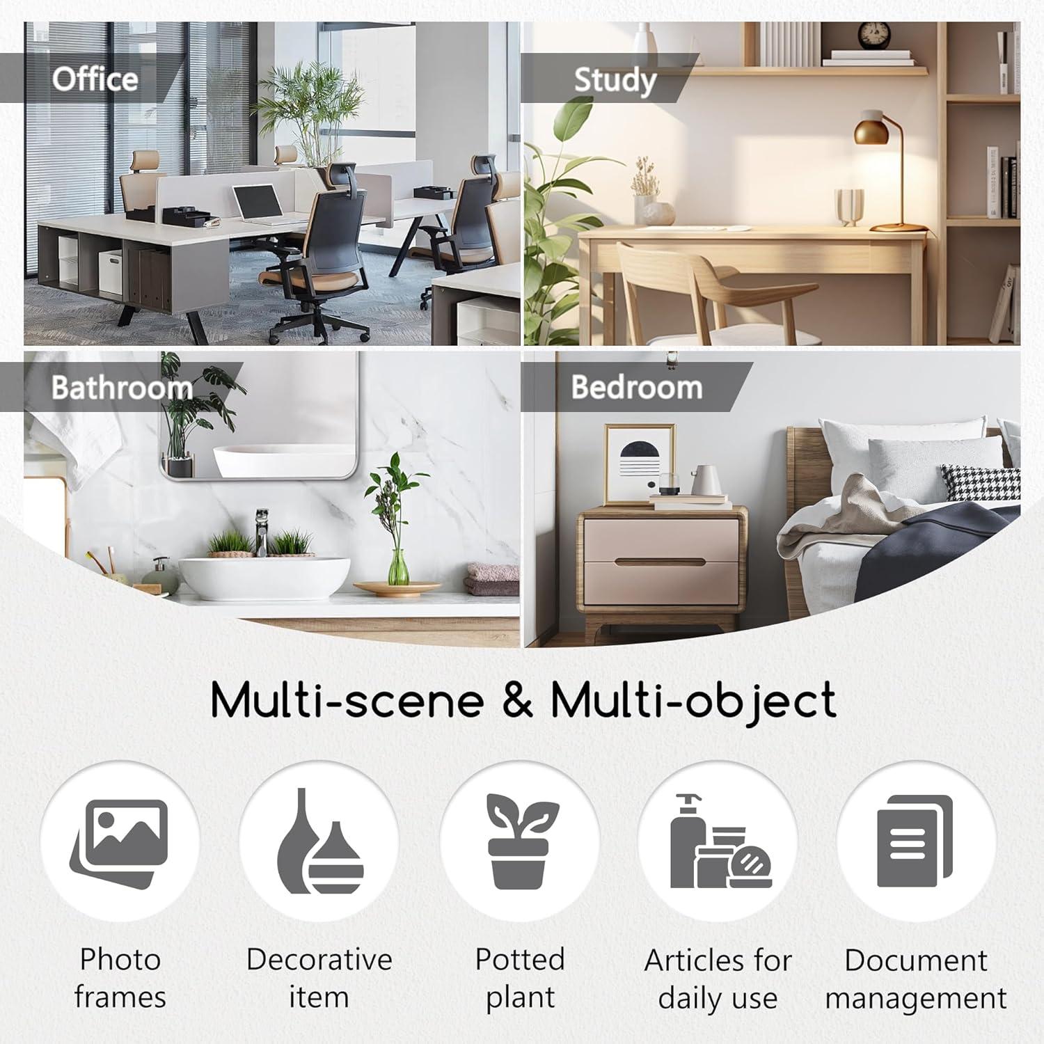 Organizador de Escritorio Jerry & Maggie Ajustable Madera Natural