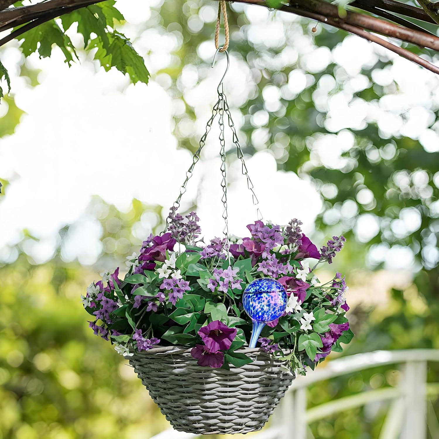 Esferas de Riego de Vidrio Soilagua - 6 Bulbos Multicolores 14.2cm