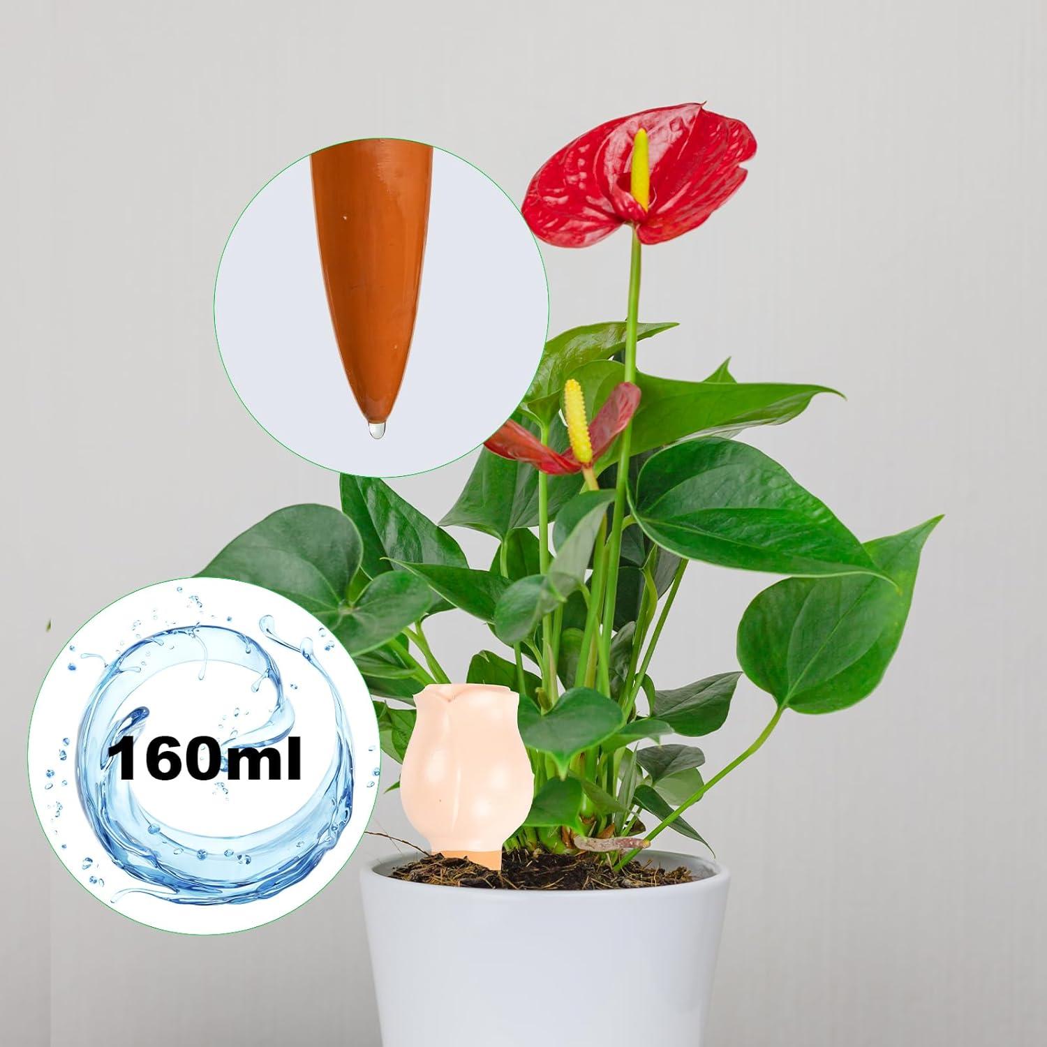 Paquete de 4 Picos de Riego Automático GIYOFUNLIF Terracota