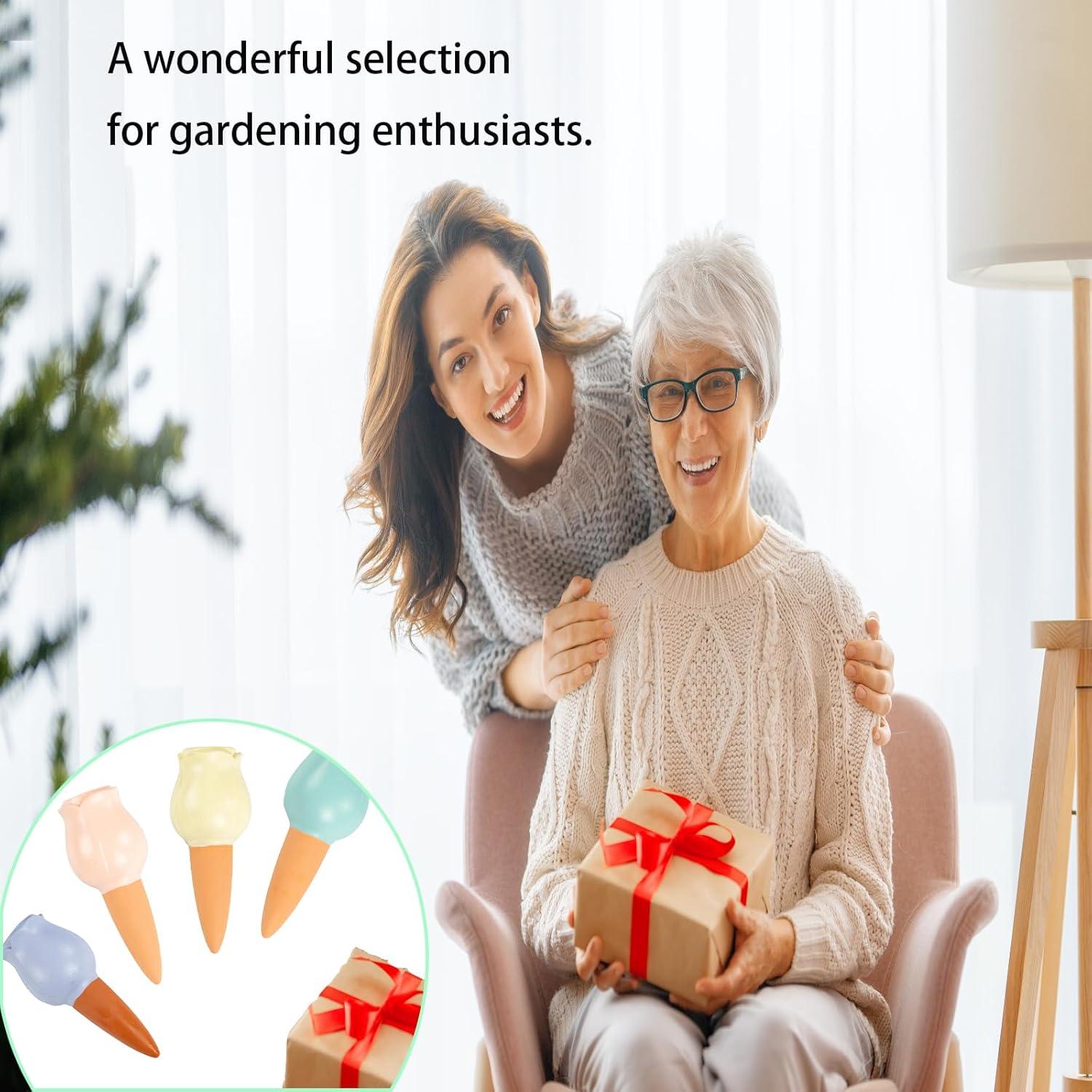 Paquete de 4 Picos de Riego Automático GIYOFUNLIF Terracota