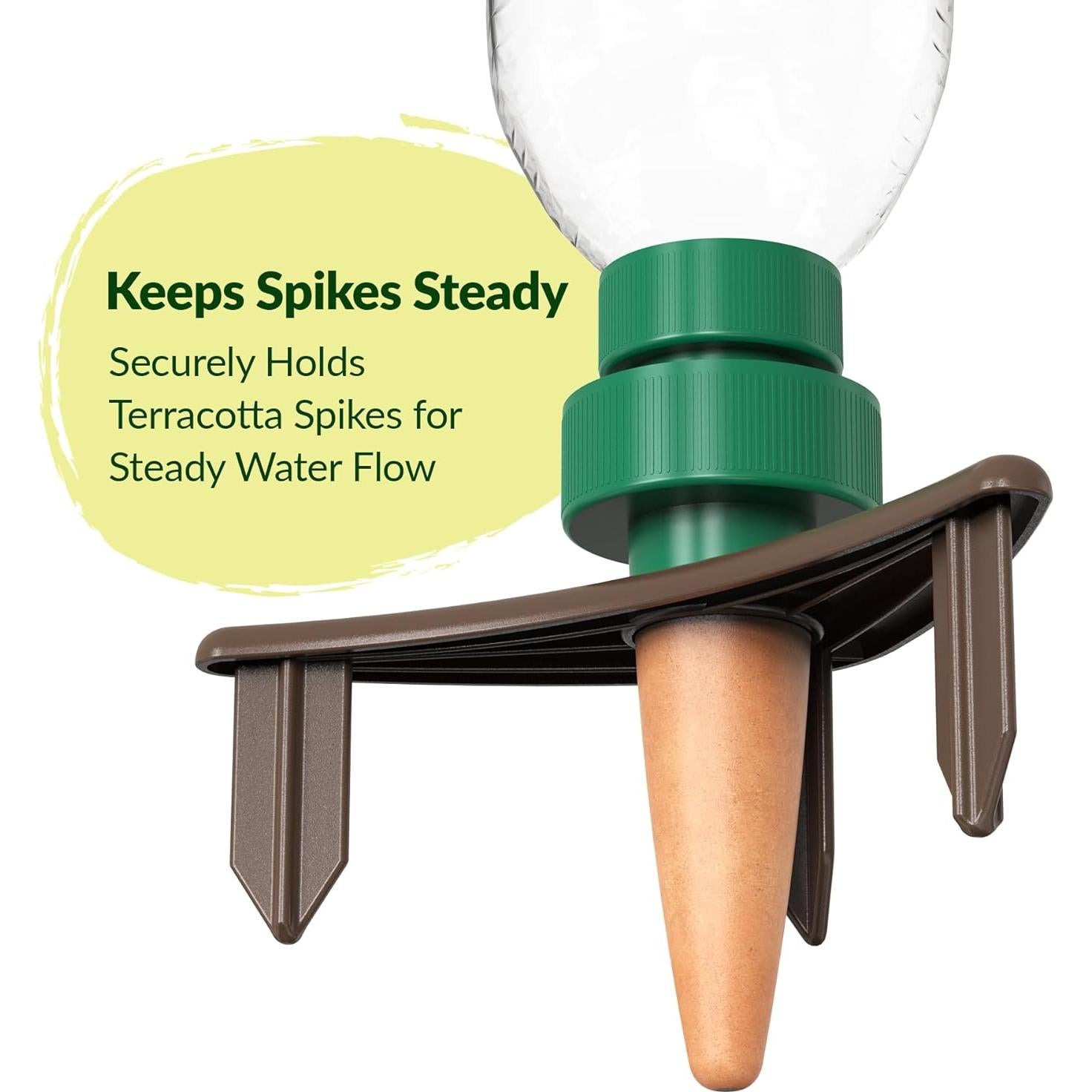 Soportes de Globo Autorriego NiHome 12PCS para Estacas de Terracota