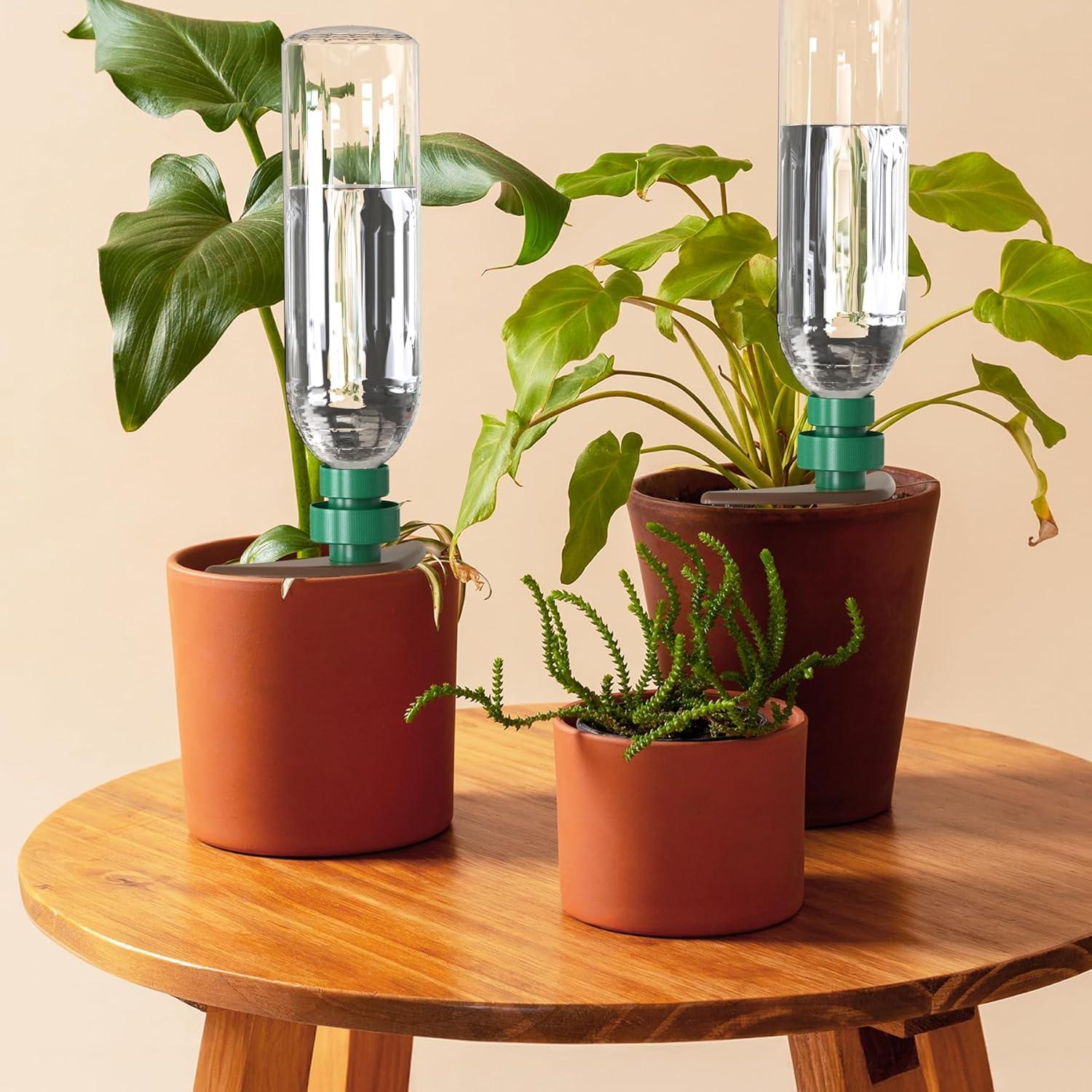 Soportes de Globo Autorriego NiHome 12PCS para Estacas de Terracota