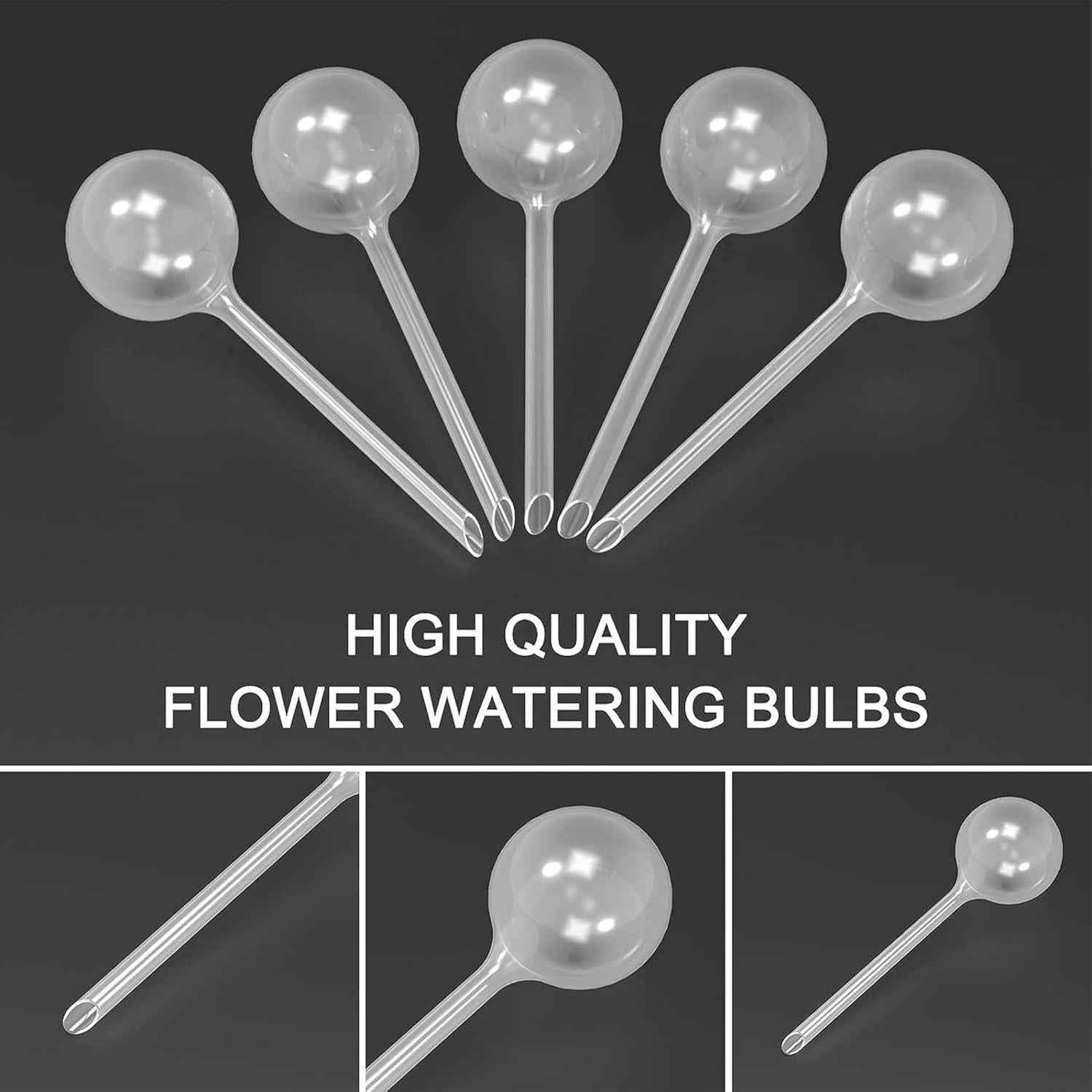 Esferas de Riego AOPANDA 3pcs, Autorriego para Plantas 250ml