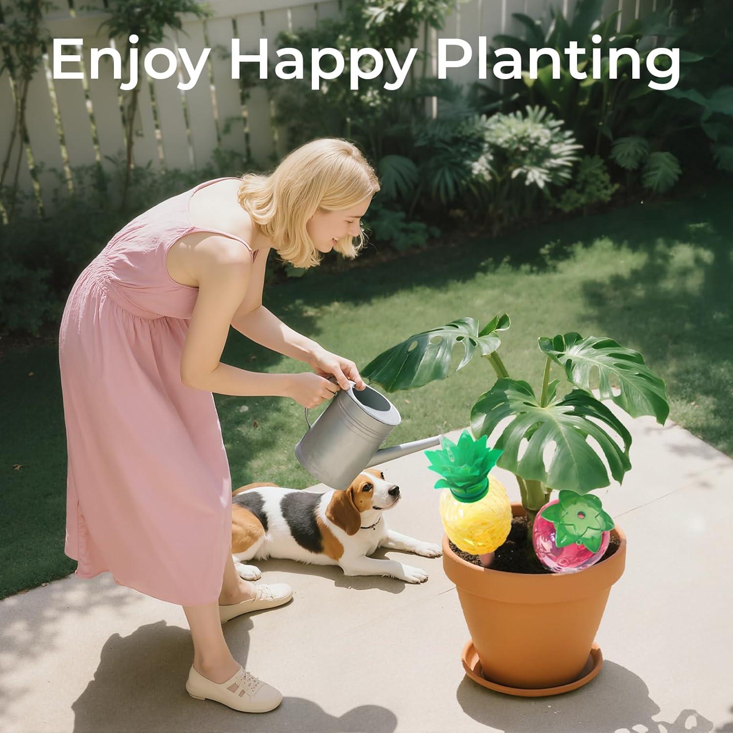 Globos Autorriegantes de Plástico Cynevaris 0.56L Fruta 2 Pcs