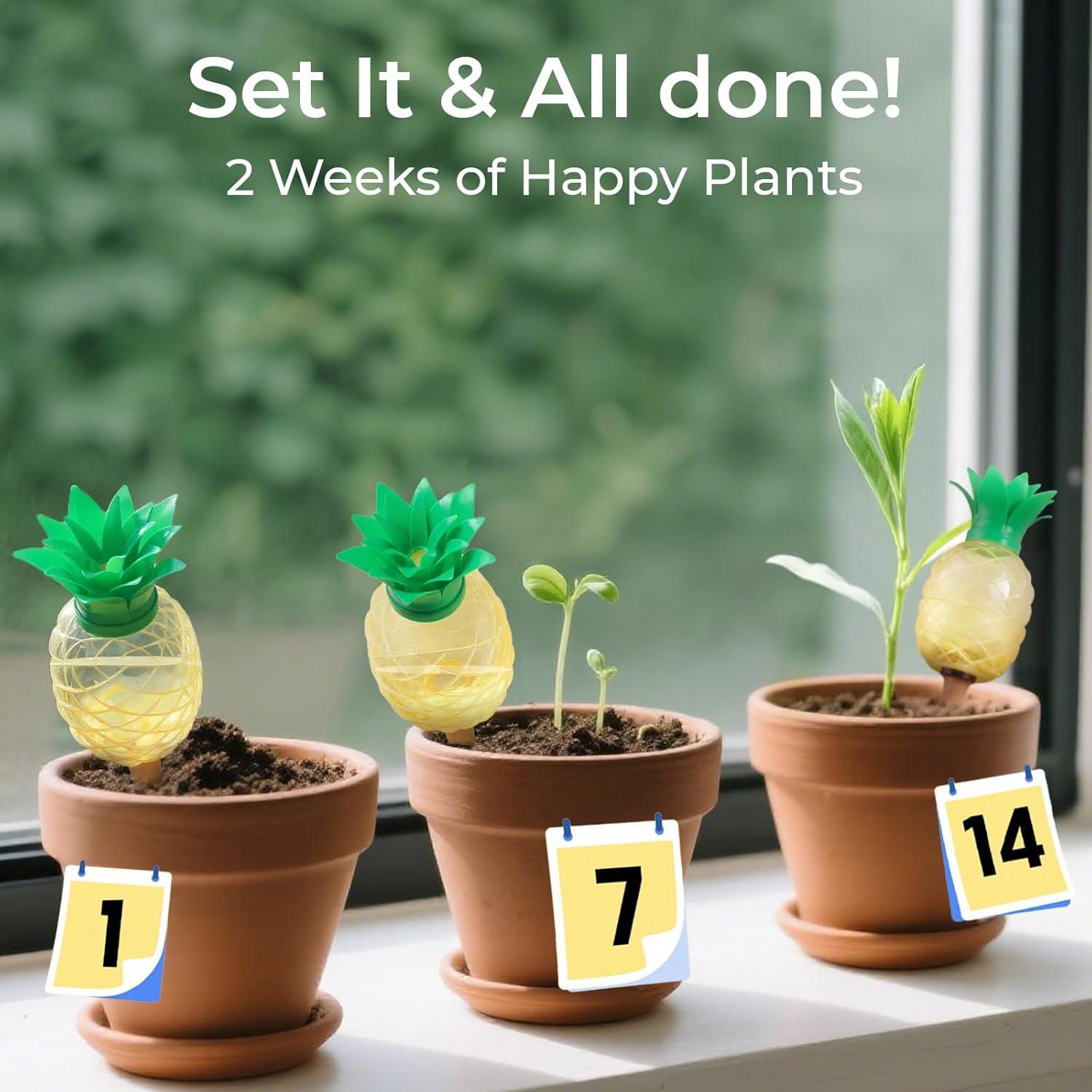 Globos Autorriegantes de Plástico Cynevaris 0.56L Fruta 2 Pcs