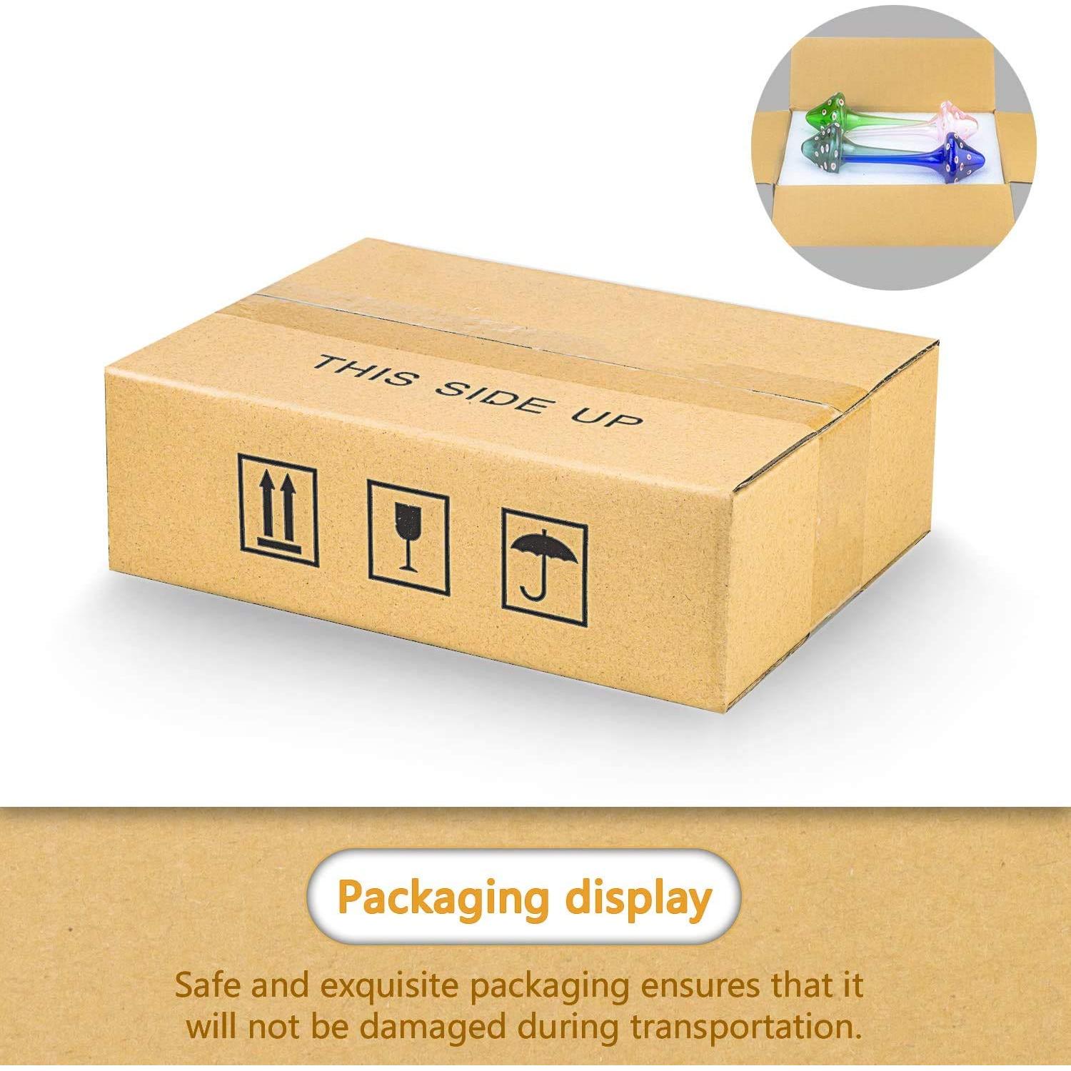 4 Esferas de Riego de Vidrio Kikunum 17 cm Multicolores