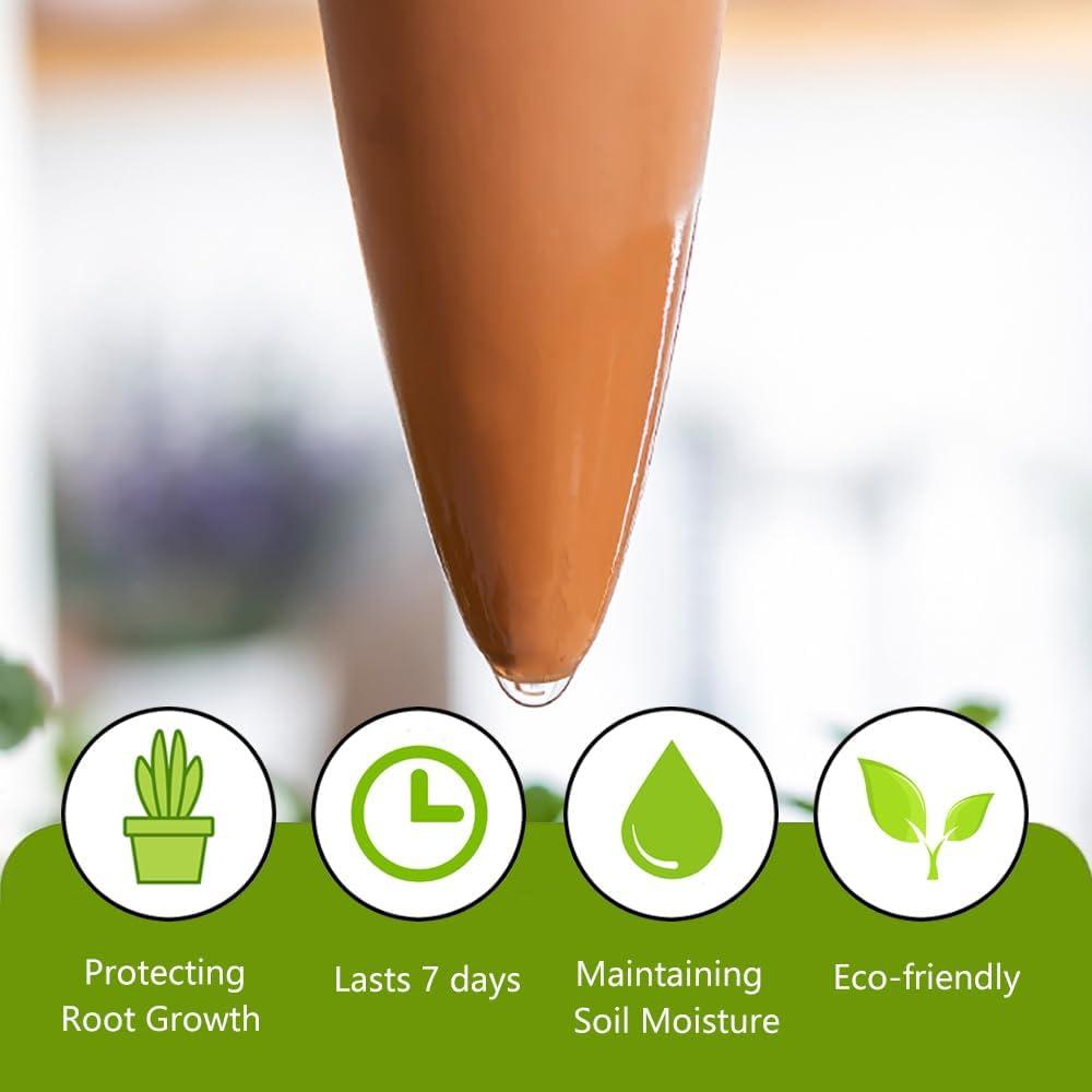 Picos de Riego Automático Terracota PIGIAOKA 4 Unidades 180ml