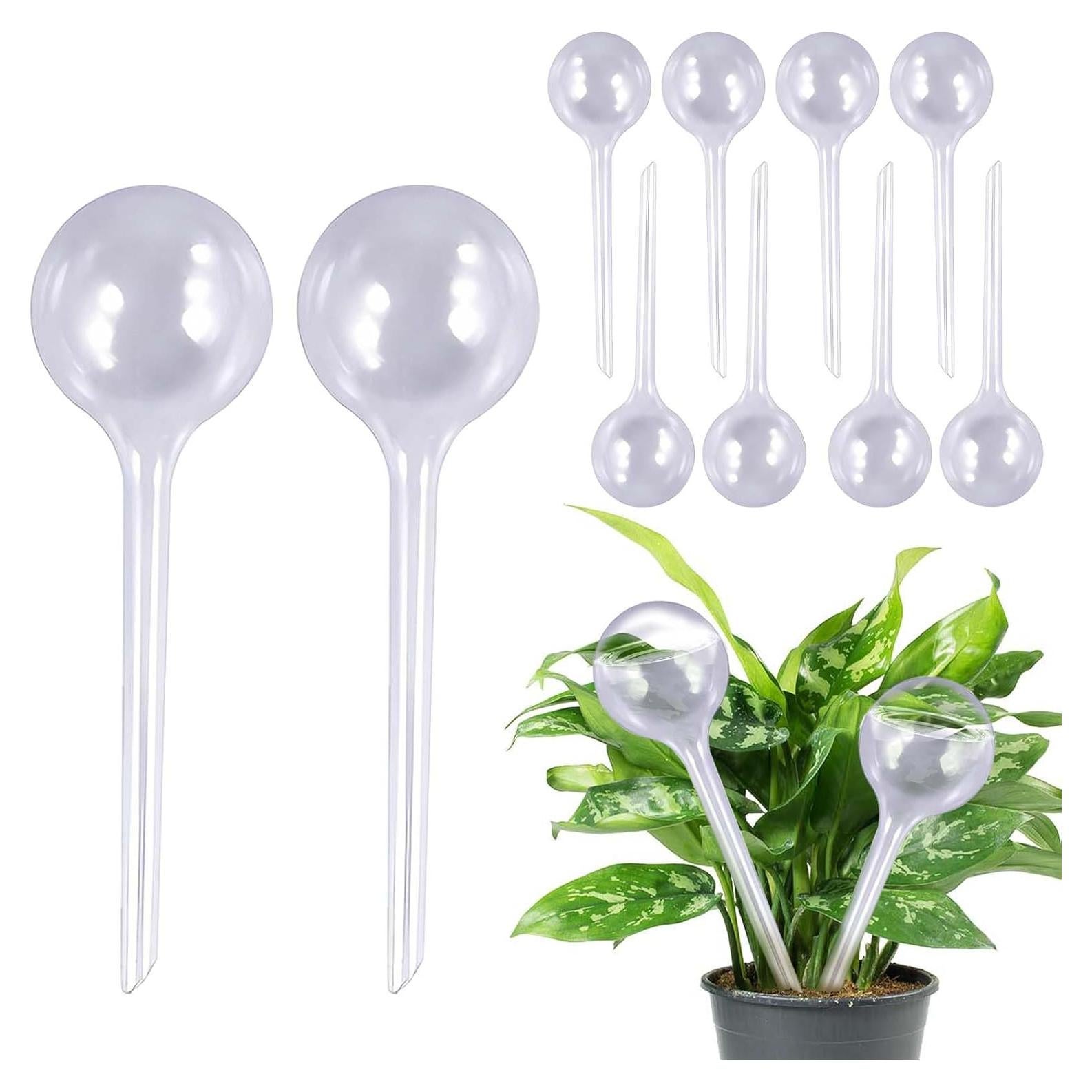 10 Esferas de Riego Automático BADAO 13x5 cm para Plantas