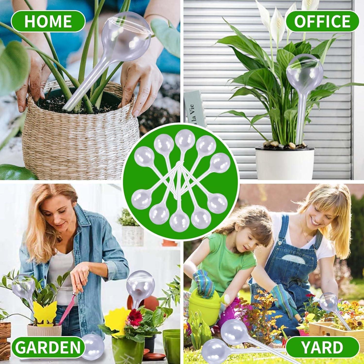 10 Esferas de Riego Automático BADAO 13x5 cm para Plantas