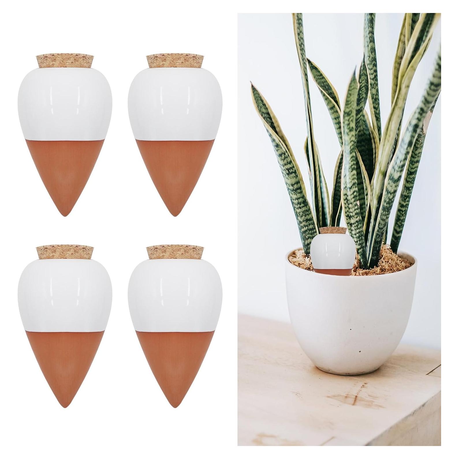 Esferas de Riego Automático Terracota OZLMC 4 Pack 0.3L