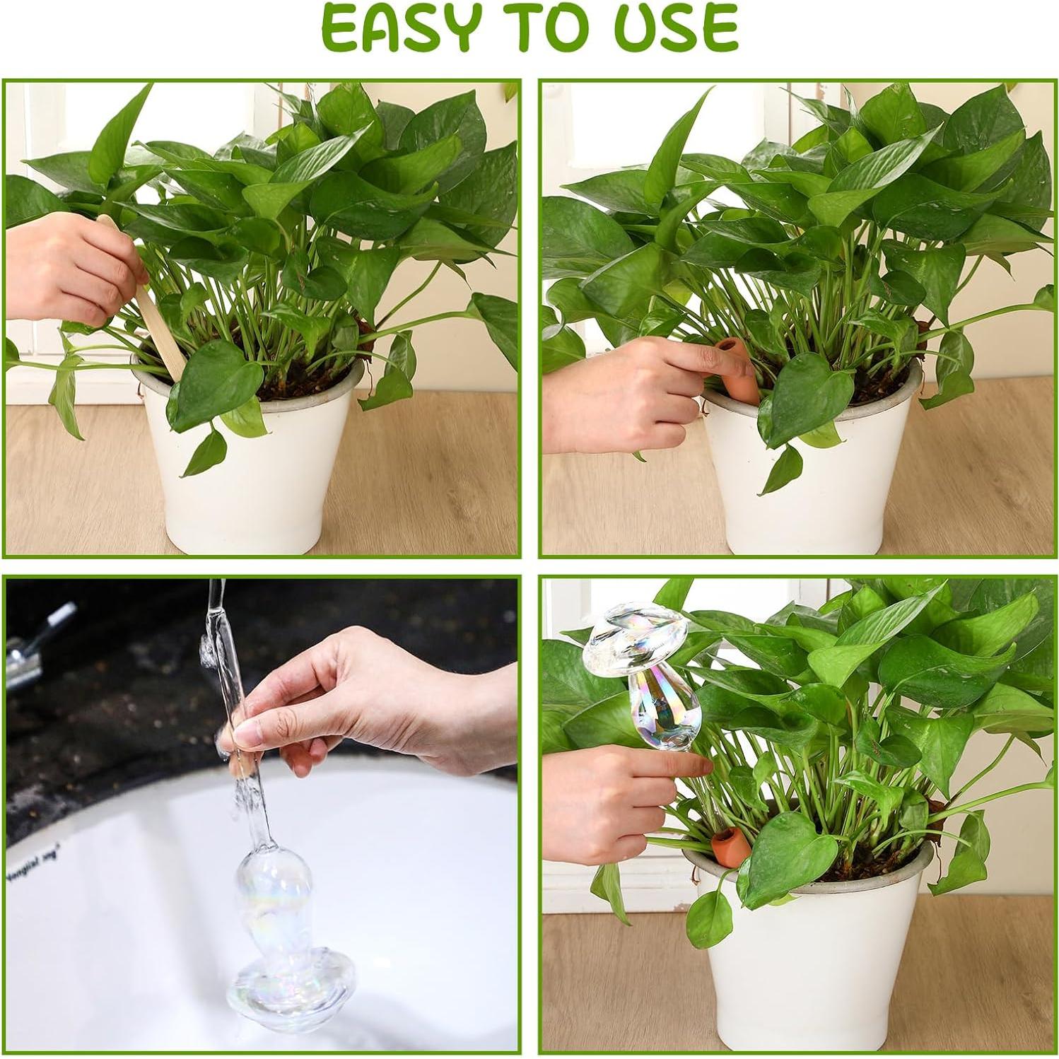 Esferas de Riego Automáticas Zhehao 6 Pcs Vidrio Lásers