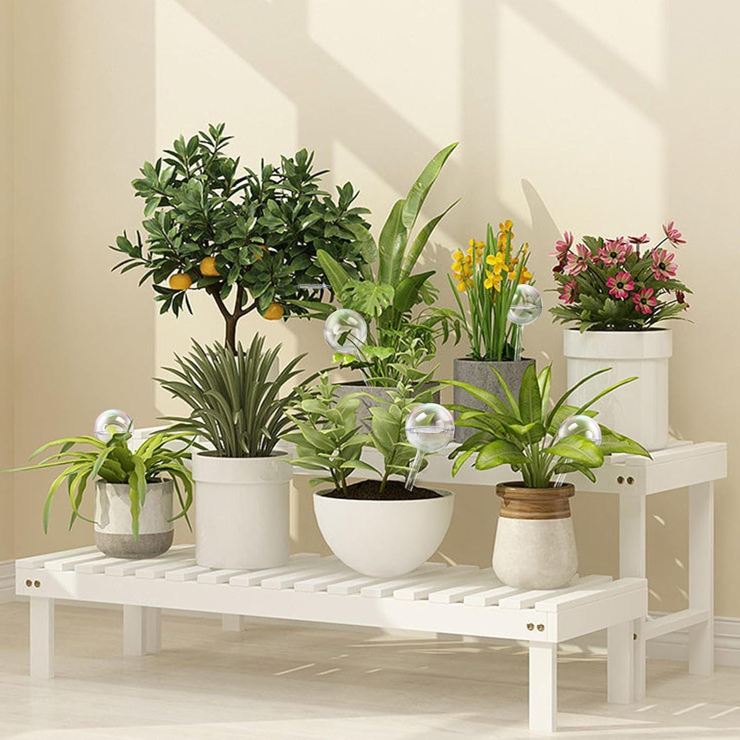 Esferas de Riego Automático de Vidrio Arcoíris 3 Pcs 21cm