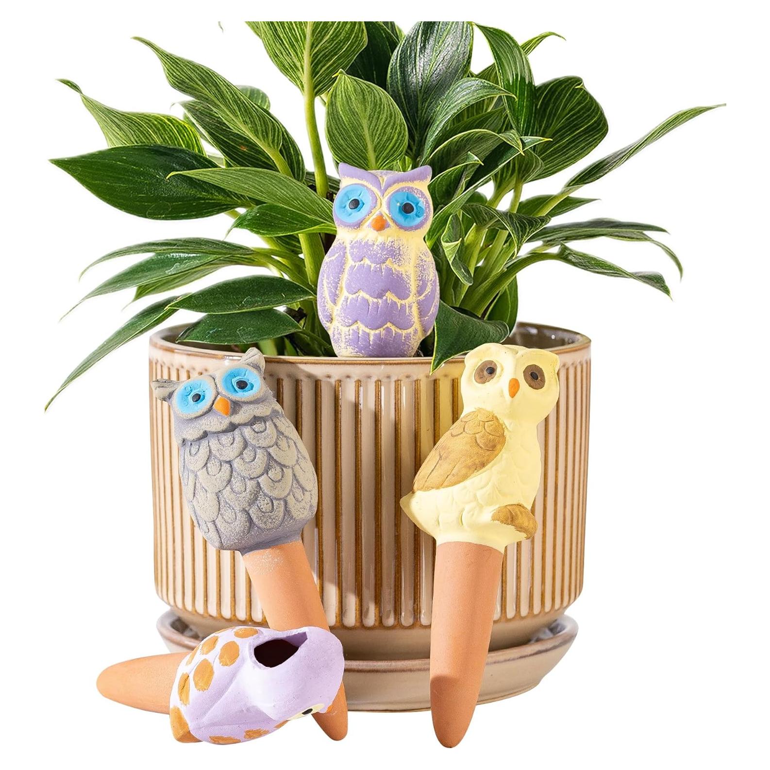 Paquete de 4 Picos de Riego SURE YUESI de Terracota 371g