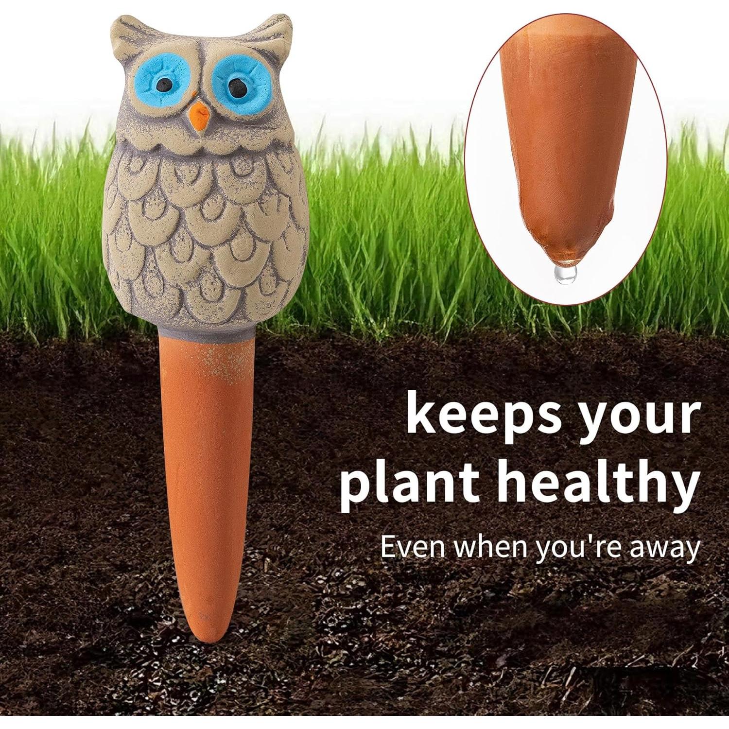 Paquete de 4 Picos de Riego SURE YUESI de Terracota 371g