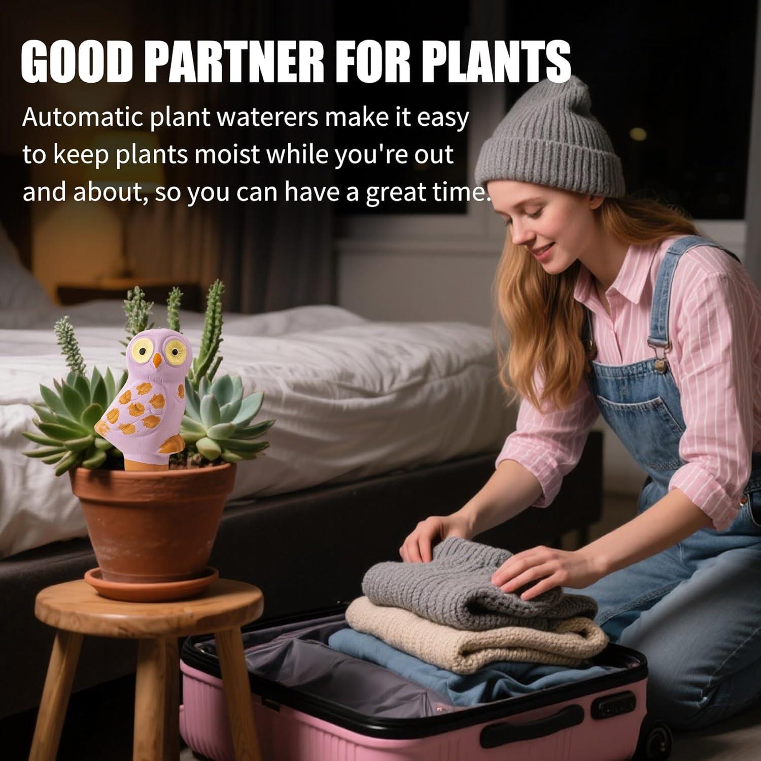 Paquete de 4 Picos de Riego SURE YUESI de Terracota 371g