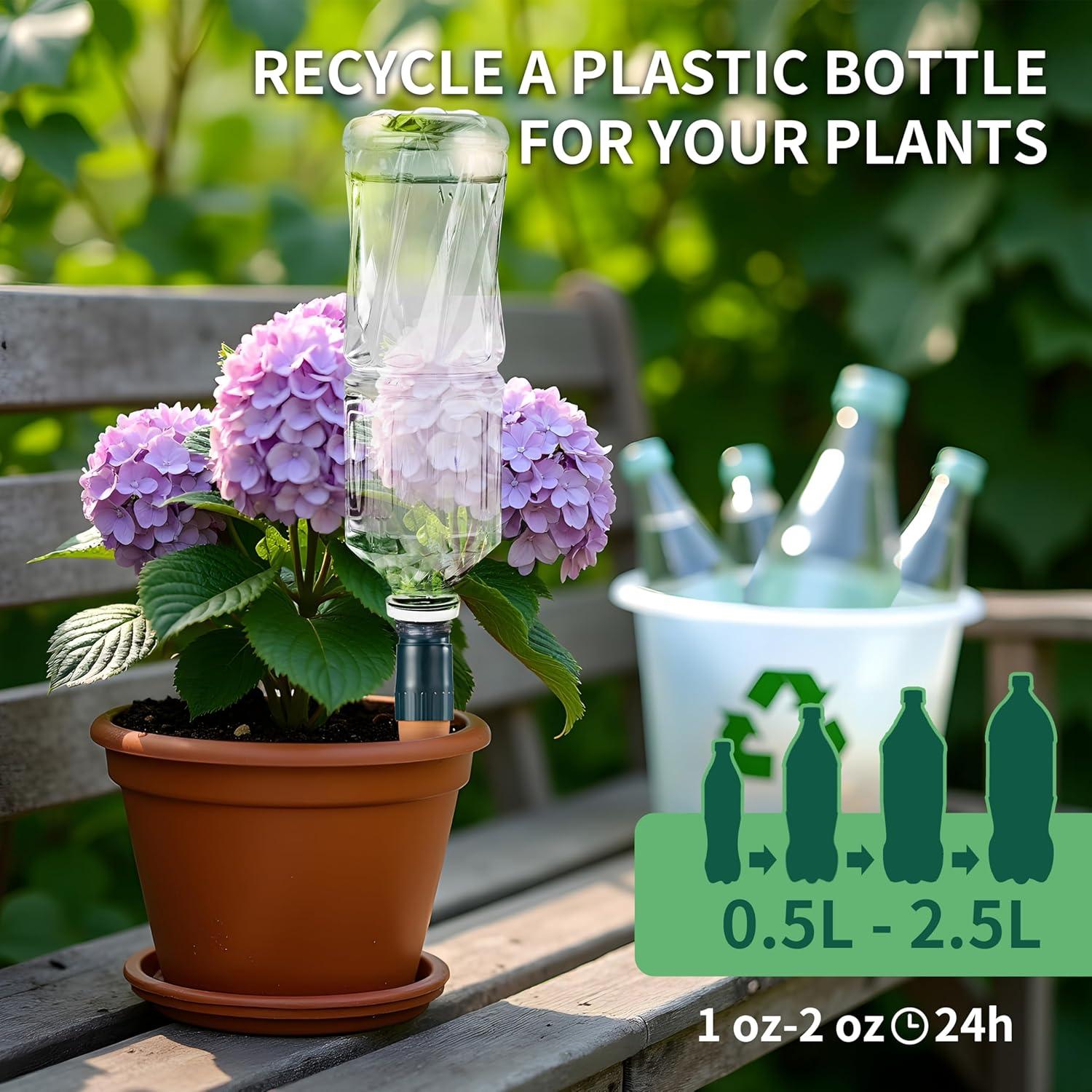 Picos de Riego de Terracota Soilagua - Adaptador Botella 5 Piezas