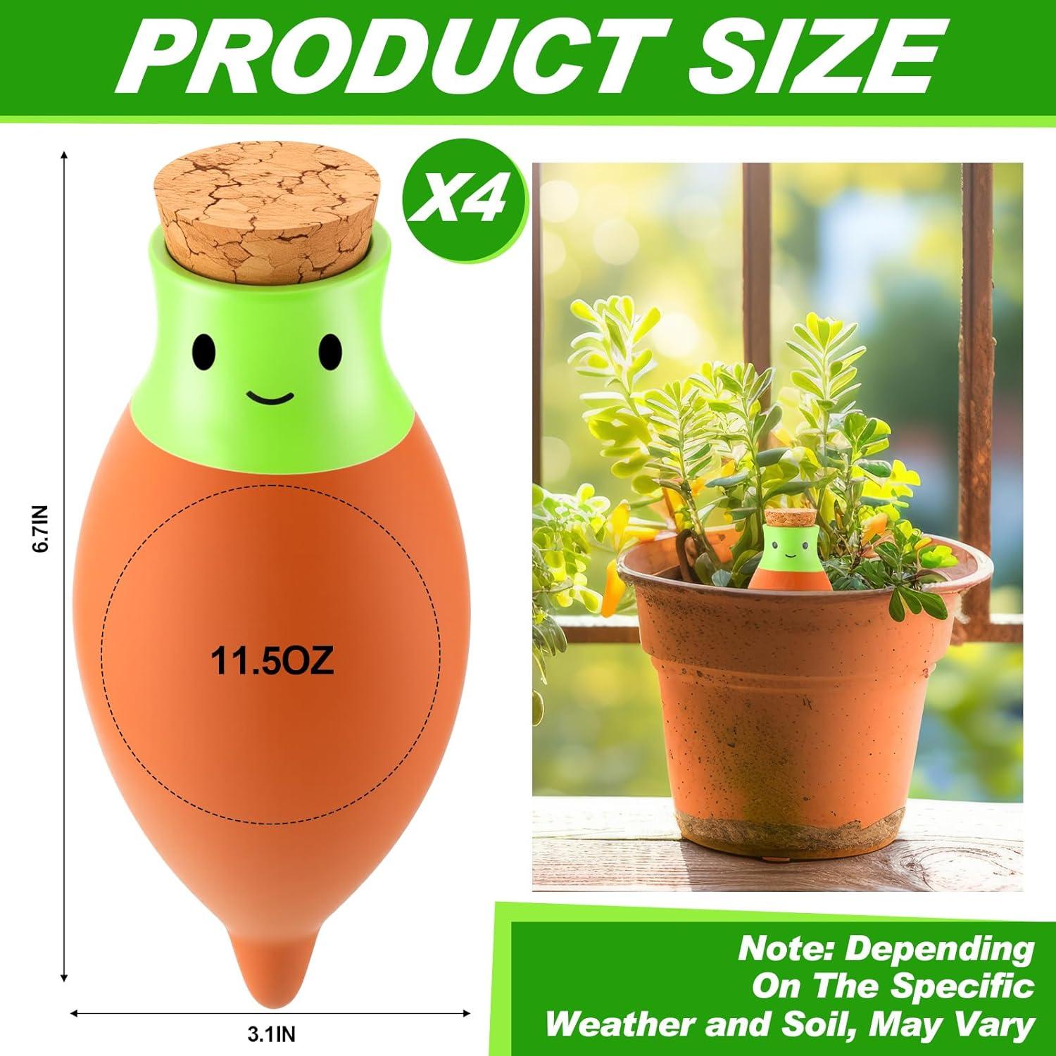 Esferas de Autorriego LemonRoad 4 Pcs Terracota 340 ml