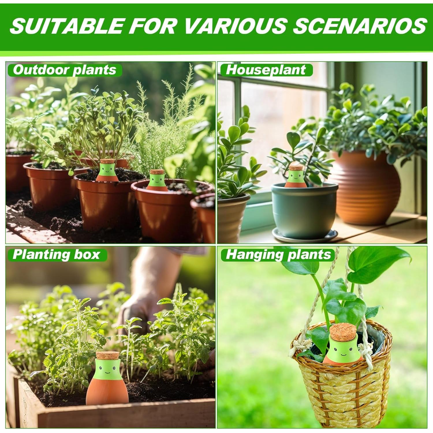 Esferas de Autorriego LemonRoad 4 Pcs Terracota 340 ml