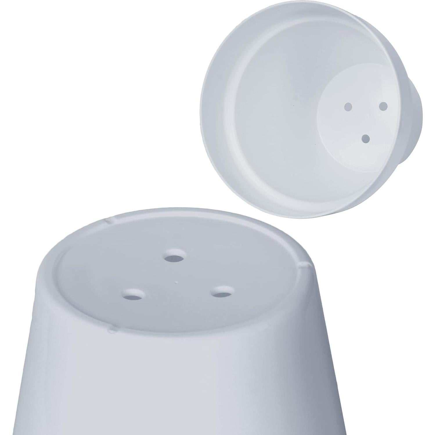 Juego de 24 Macetas de Plástico Youngever 5.08 cm con Drenaje