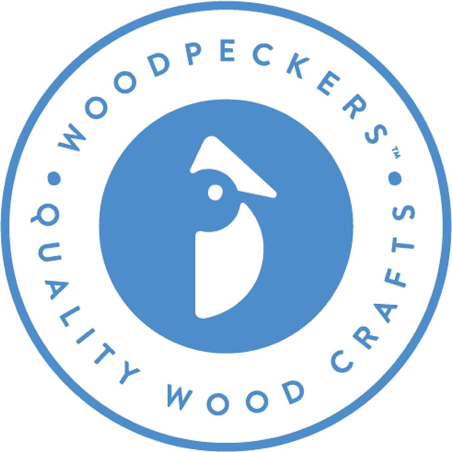 Macetas de Madera Natural Woodpeckers 1" Paquete de 12