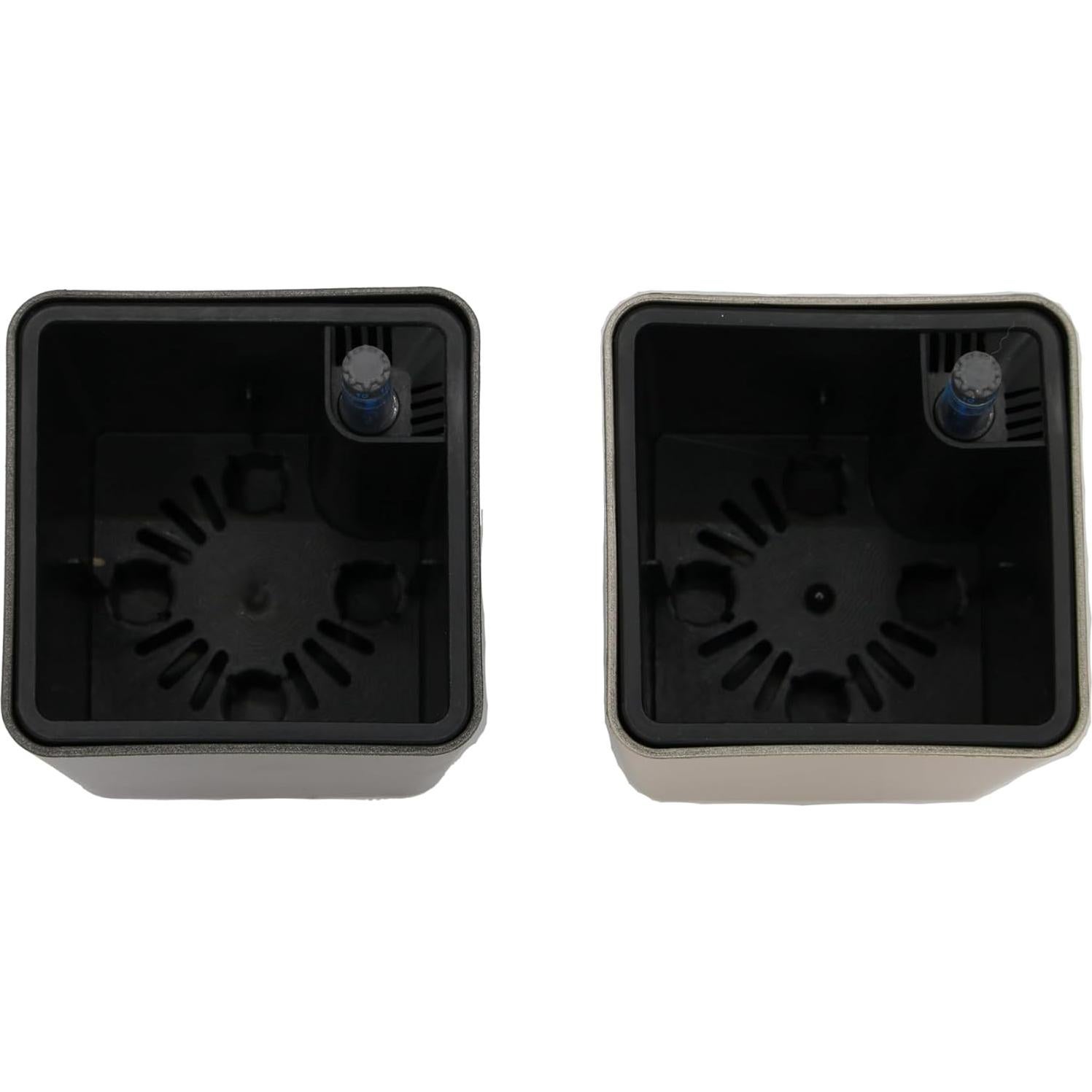 Macetas Cuadradas Mini Autorriego Cotta 4-Pack con Indicador