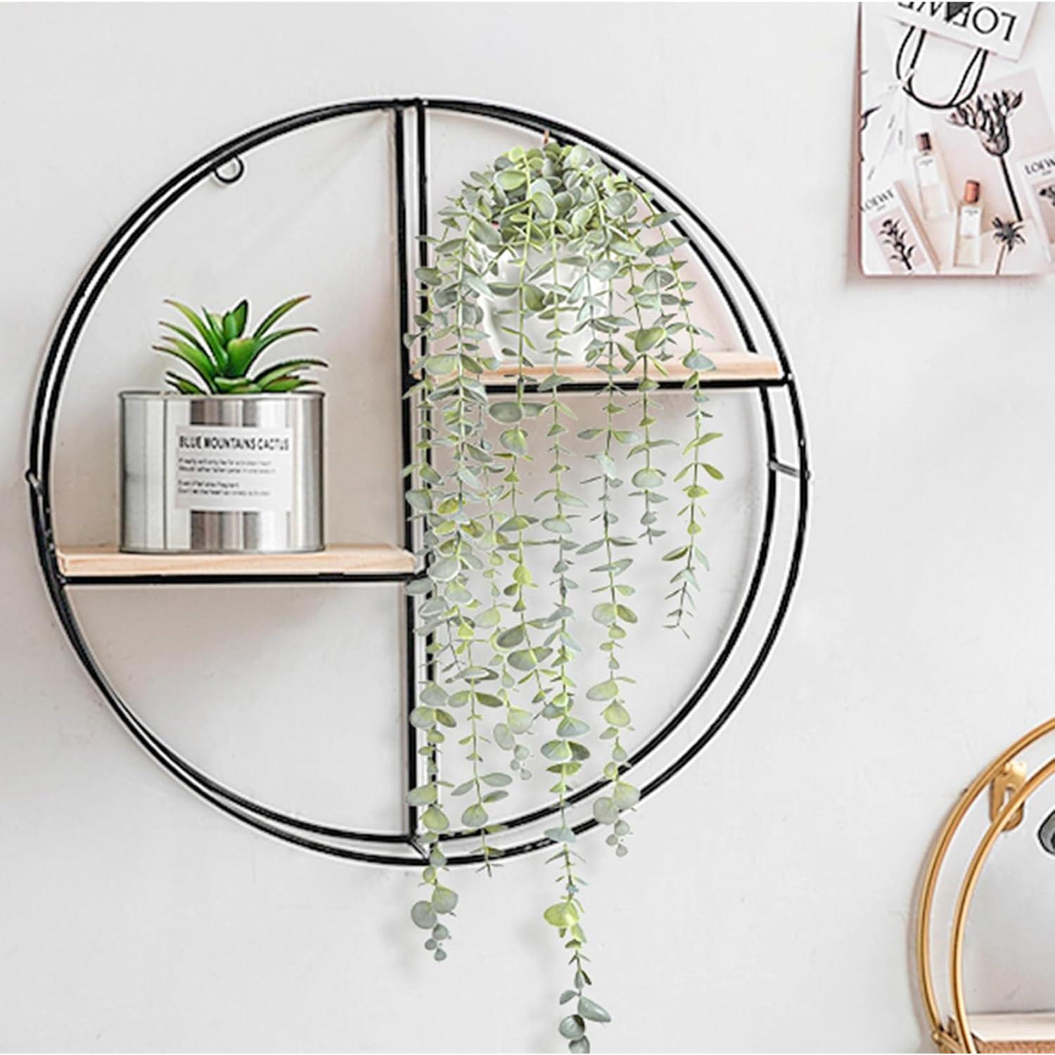 Planta Colgante Artificial Eucalipto BACAMA en Maceta Blanca 60CM