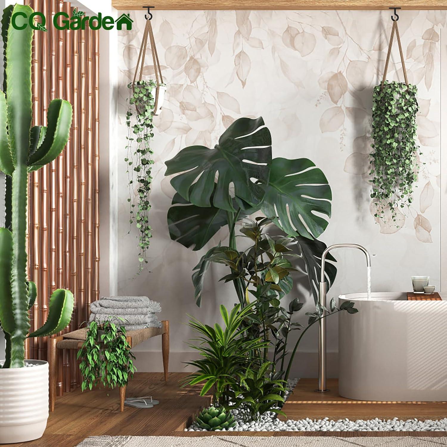 Ganchos de Techo CQ Garden para Colgar Plantas - 2 Piezas