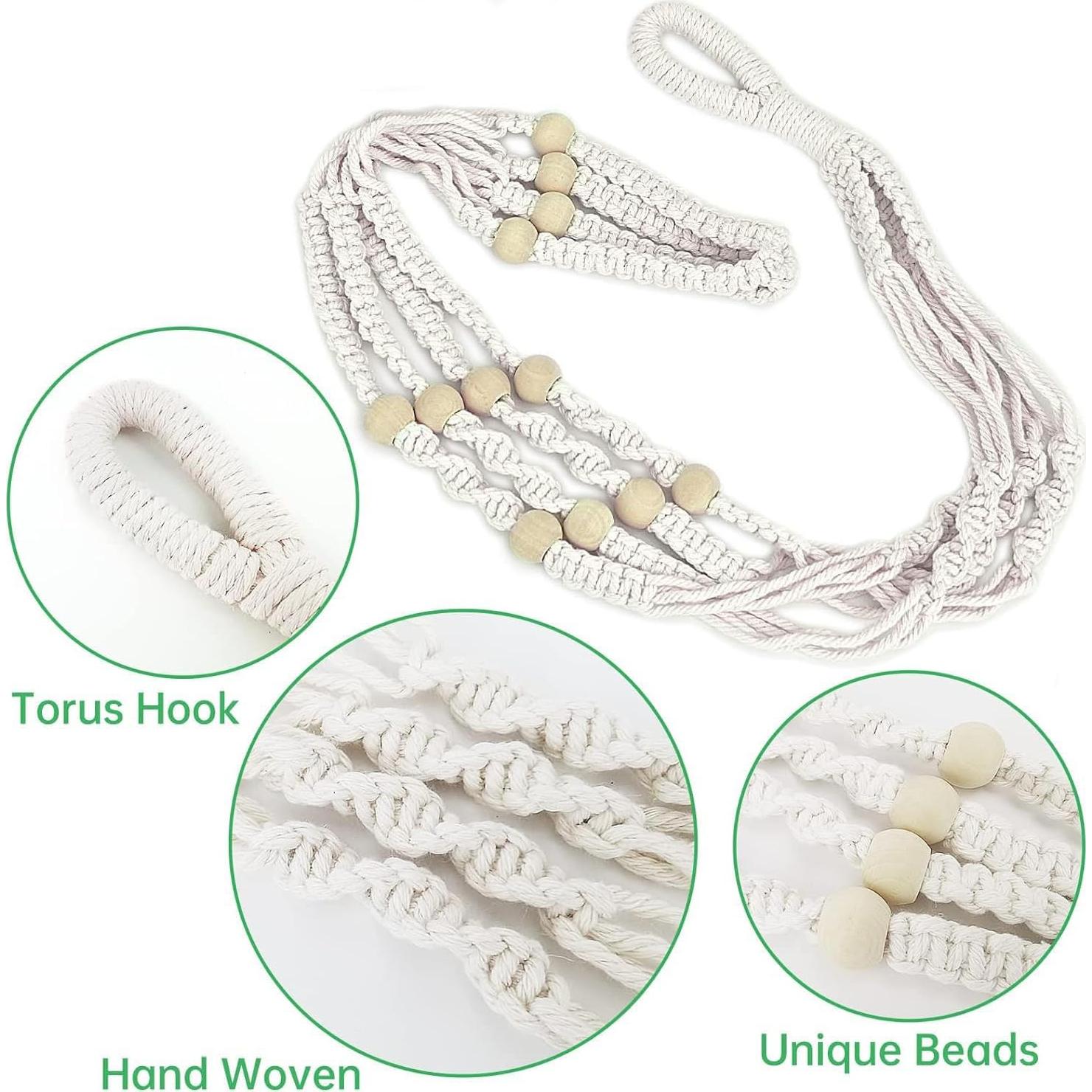 Soportes para Plantas Beongfc - 2 Piezas Colgantes 74.93 cm y 59.69 cm