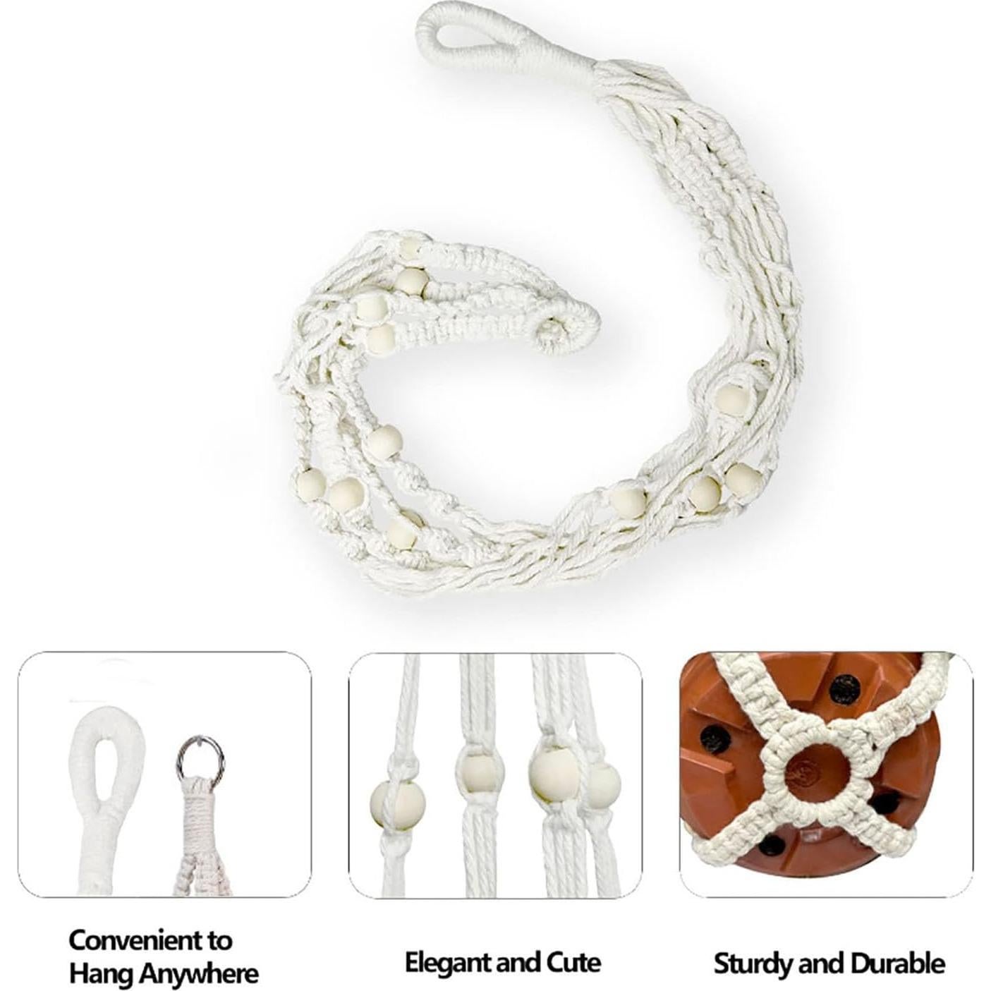 Soportes para Plantas Beongfc - 2 Piezas Colgantes 74.93 cm y 59.69 cm