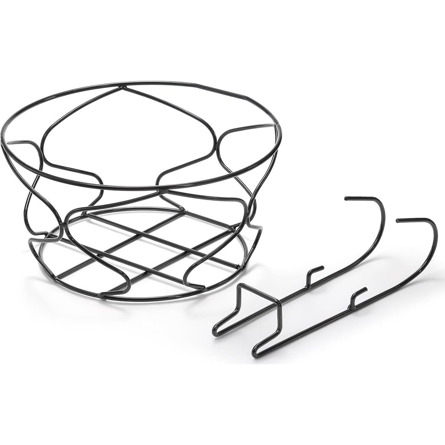 Paquete de 3 Macetas Colgantes Redondas Noamus 25.4cm Negro