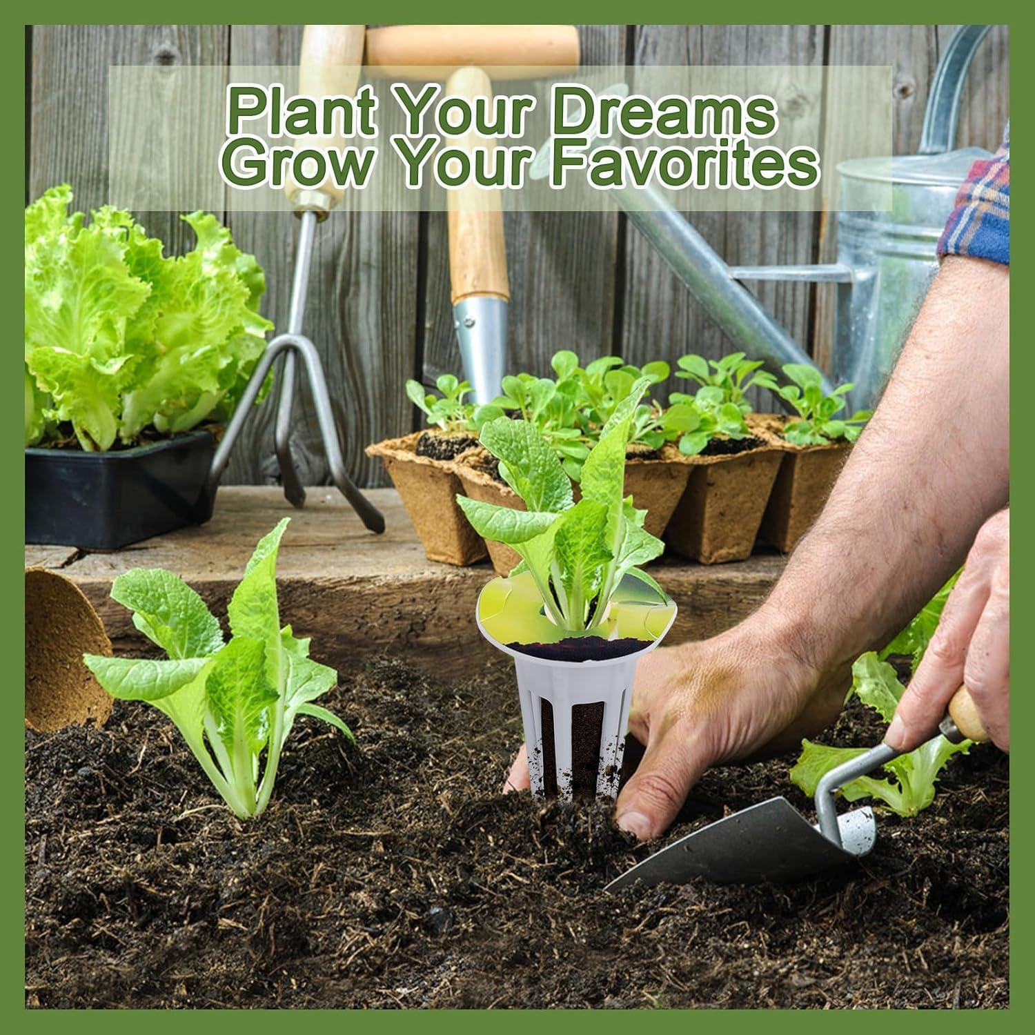 Kit de Iniciador de Semillas Hidropónicas Seewaazee 79 Piezas