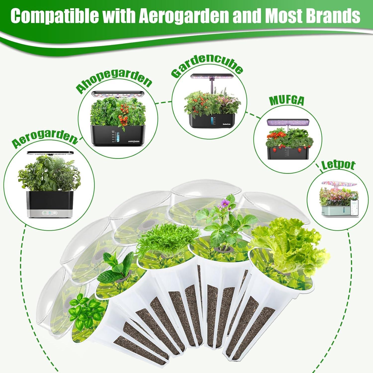 Kit de Jardinería Hidropónica Haovegfloer 82 Piezas para Interior