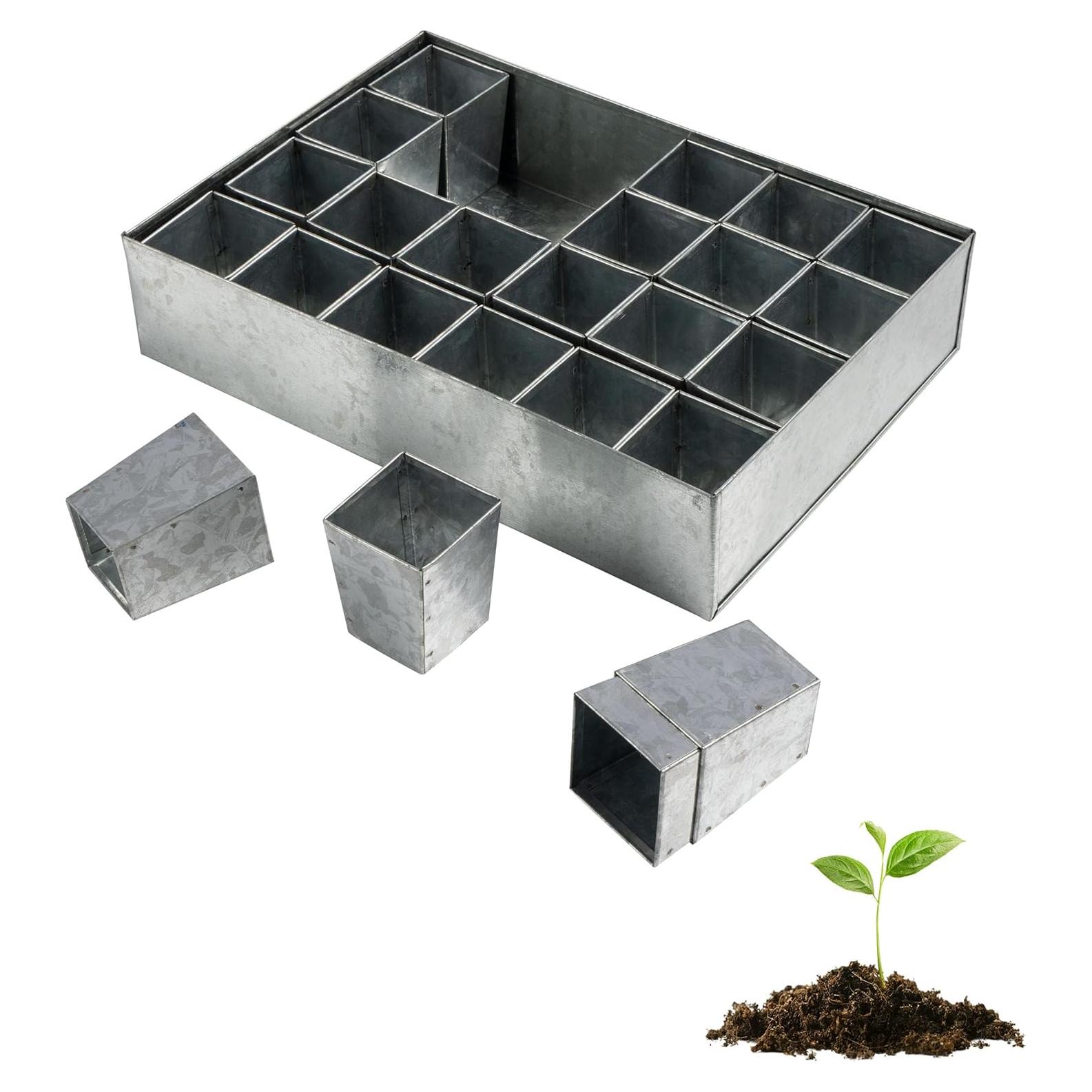 Bandeja de Germinación de Semillas Kings County Tools 24 Macetas