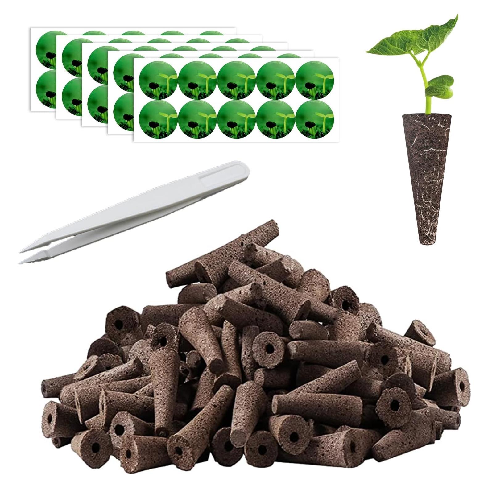 Kit de 100 cápsulas de semillas Haligo para hidroponía