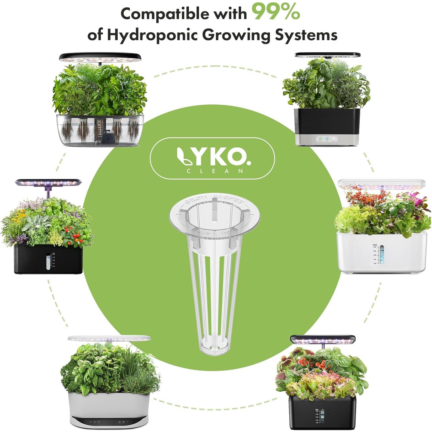 Kit de Válvulas de Semillas Hidropónicas LYKOCLEAN - 7 Variedades