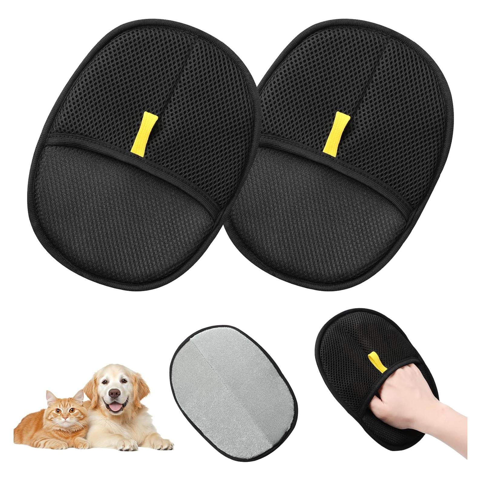 Guantes de Aseo Electroestáticos para Mascotas - 2 Piezas