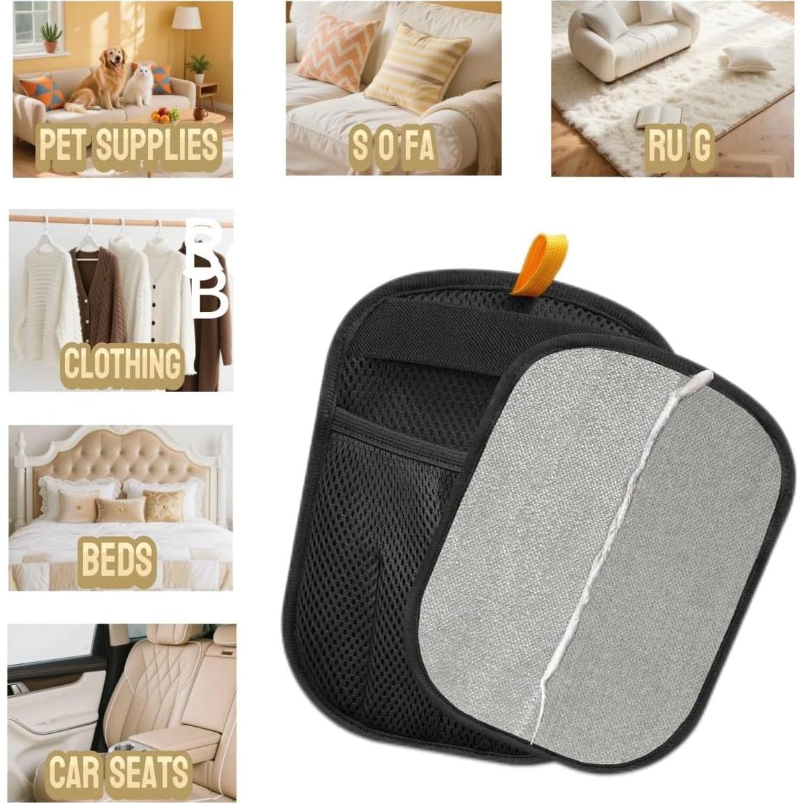 Guantes Removedores de Pelo de Mascota FKXQJS - 2 Piezas