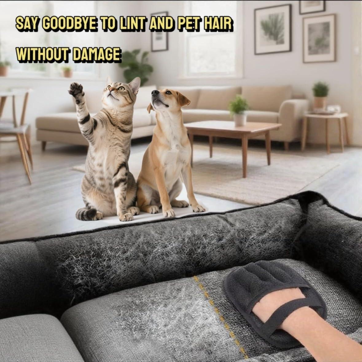 Guantes Removedores de Pelo de Mascota FKXQJS - 2 Piezas