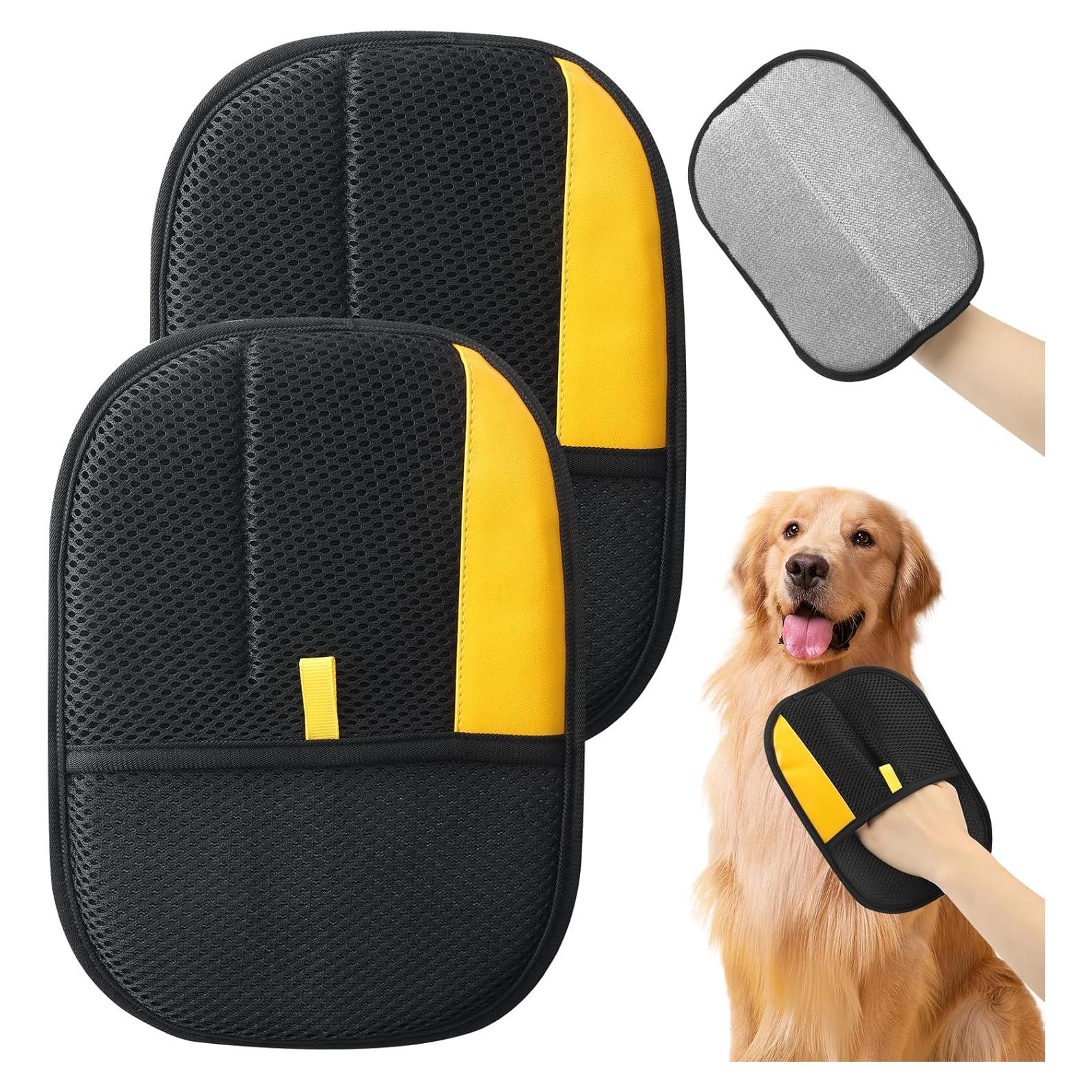 Guantes Electroestáticos para Eliminación de Pelo de Mascotas - 2 Piezas - 24 cm