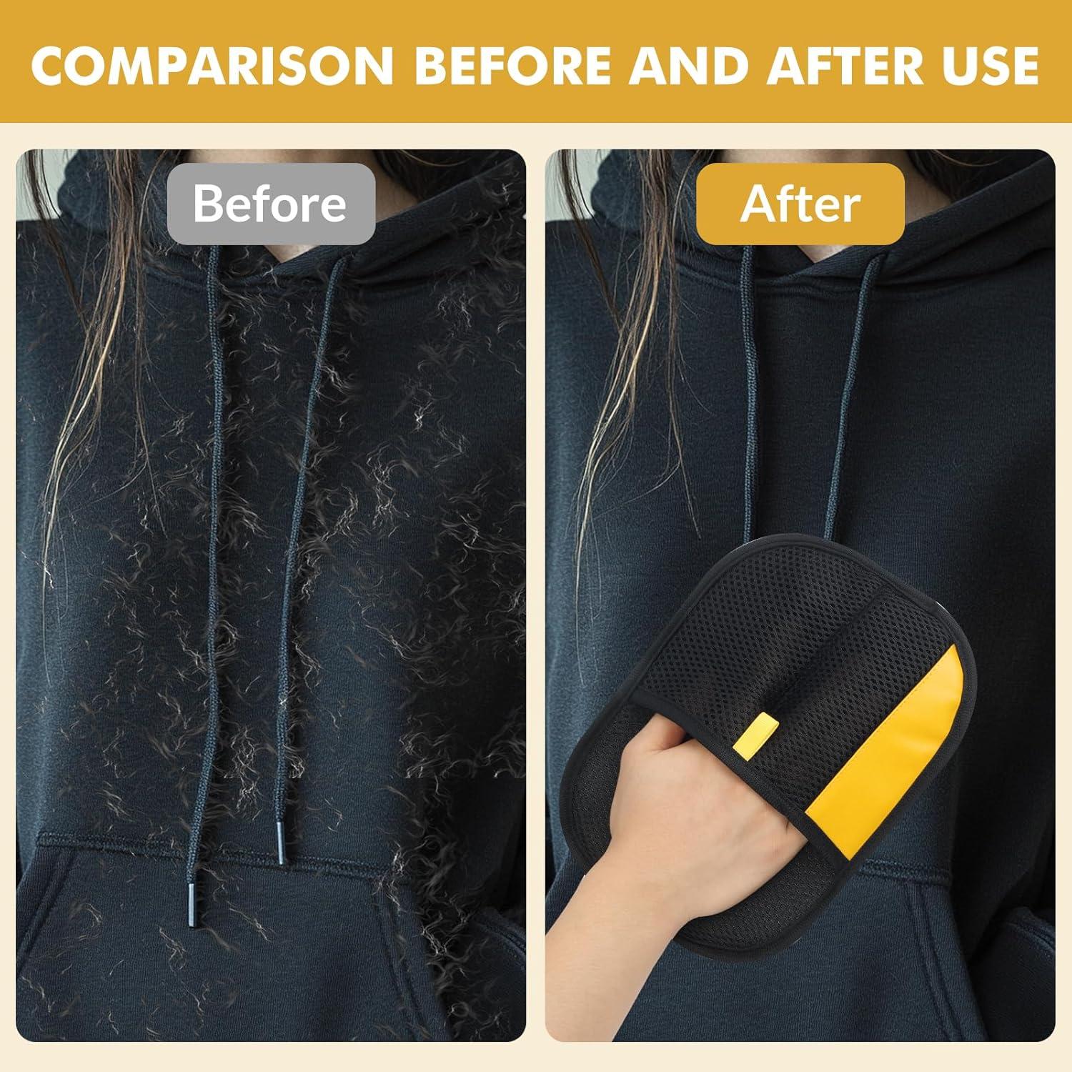 Guantes Electroestáticos para Eliminación de Pelo de Mascotas - 2 Piezas - 24 cm