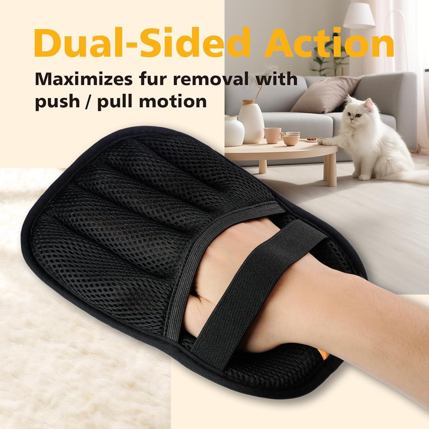 Guantes Electroestáticos Qihangfu para Eliminación de Pelo de Mascotas