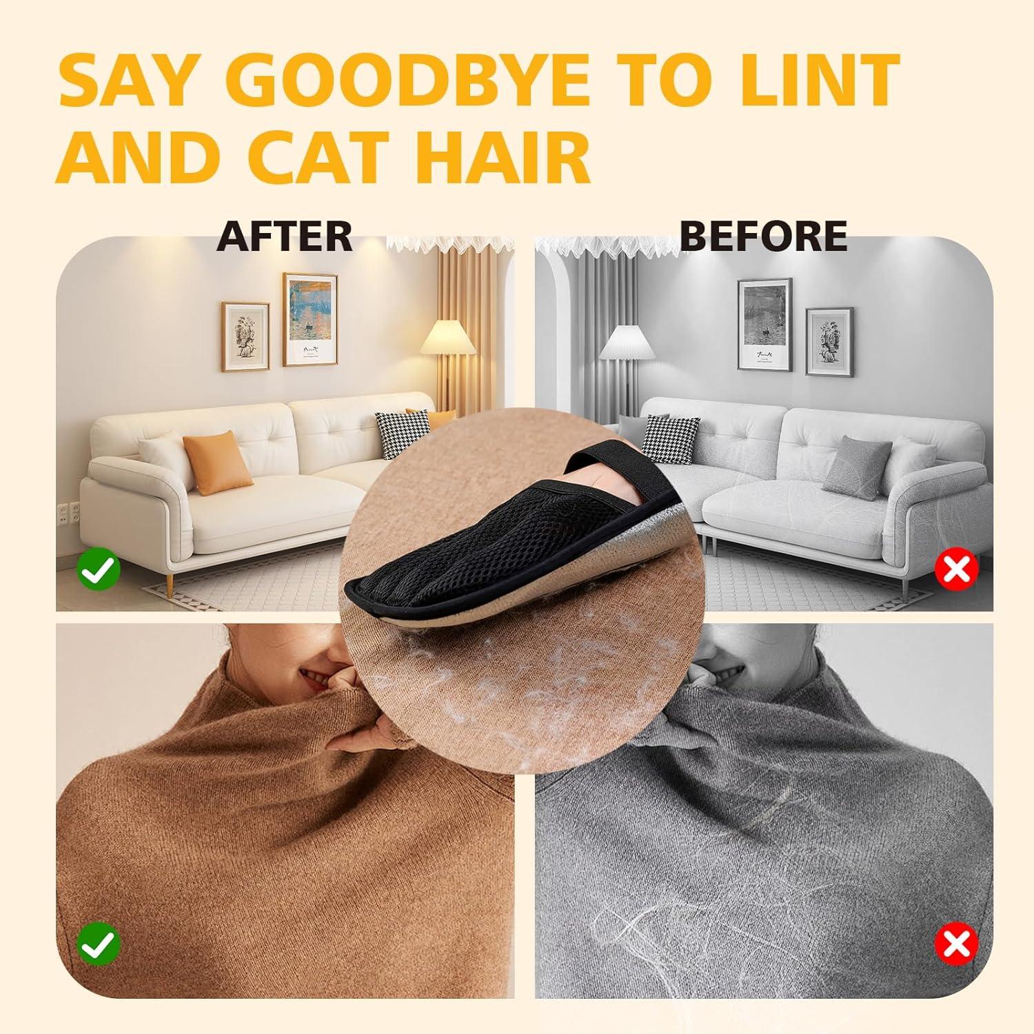 Guantes Electroestáticos Qihangfu para Eliminación de Pelo de Mascotas