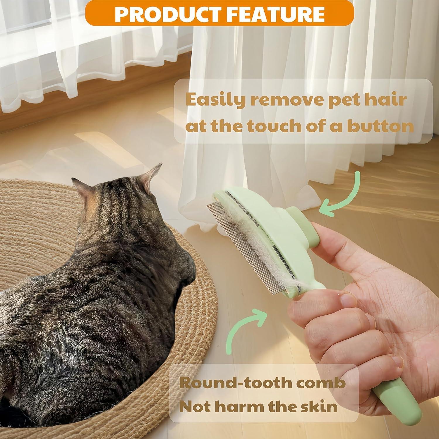 Peine y Guantes de Limpieza para Mascotas FLFNB 1PCS+1PCS