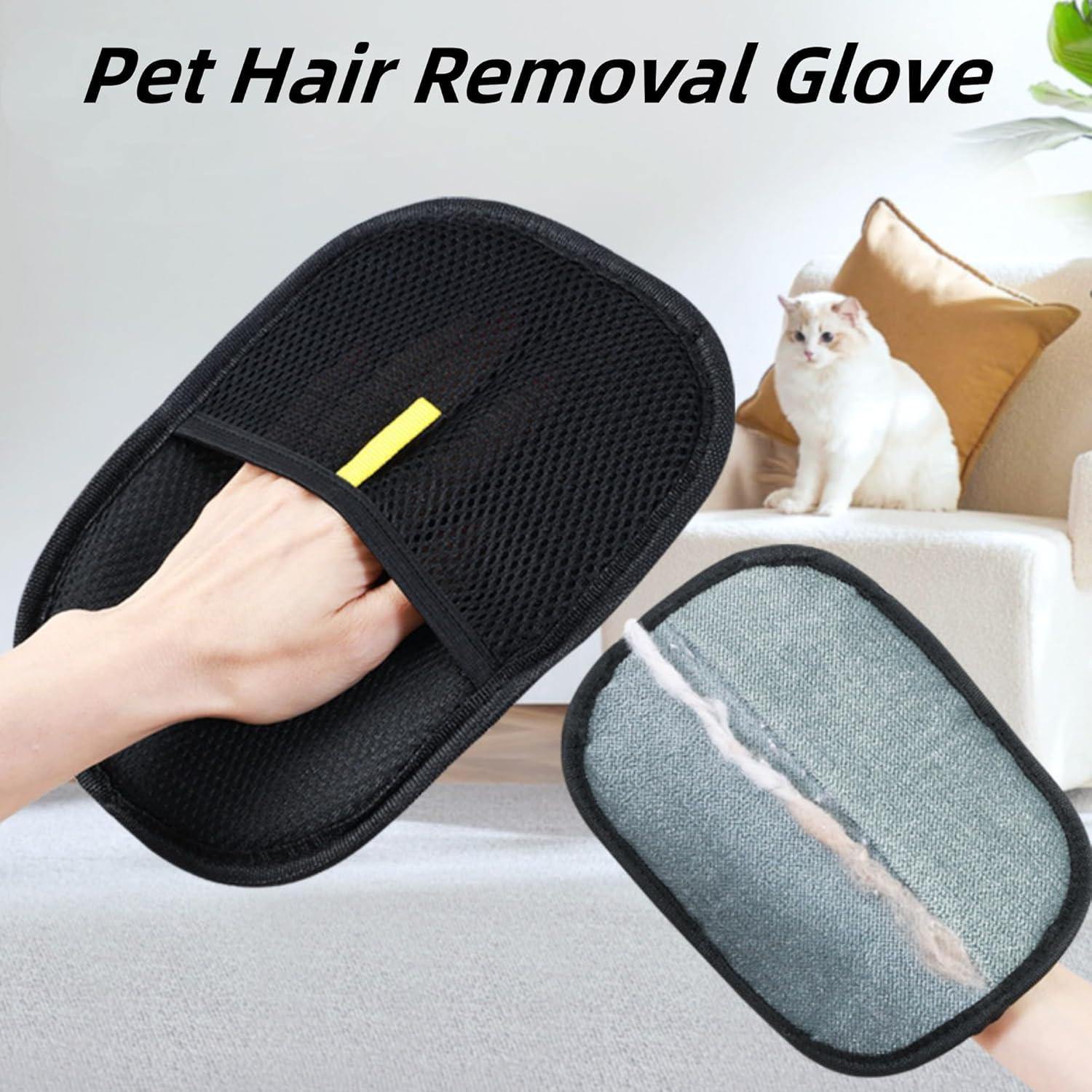 Guantes Removedores de Pelo de Mascota Genérico 3PCS Doble Cara