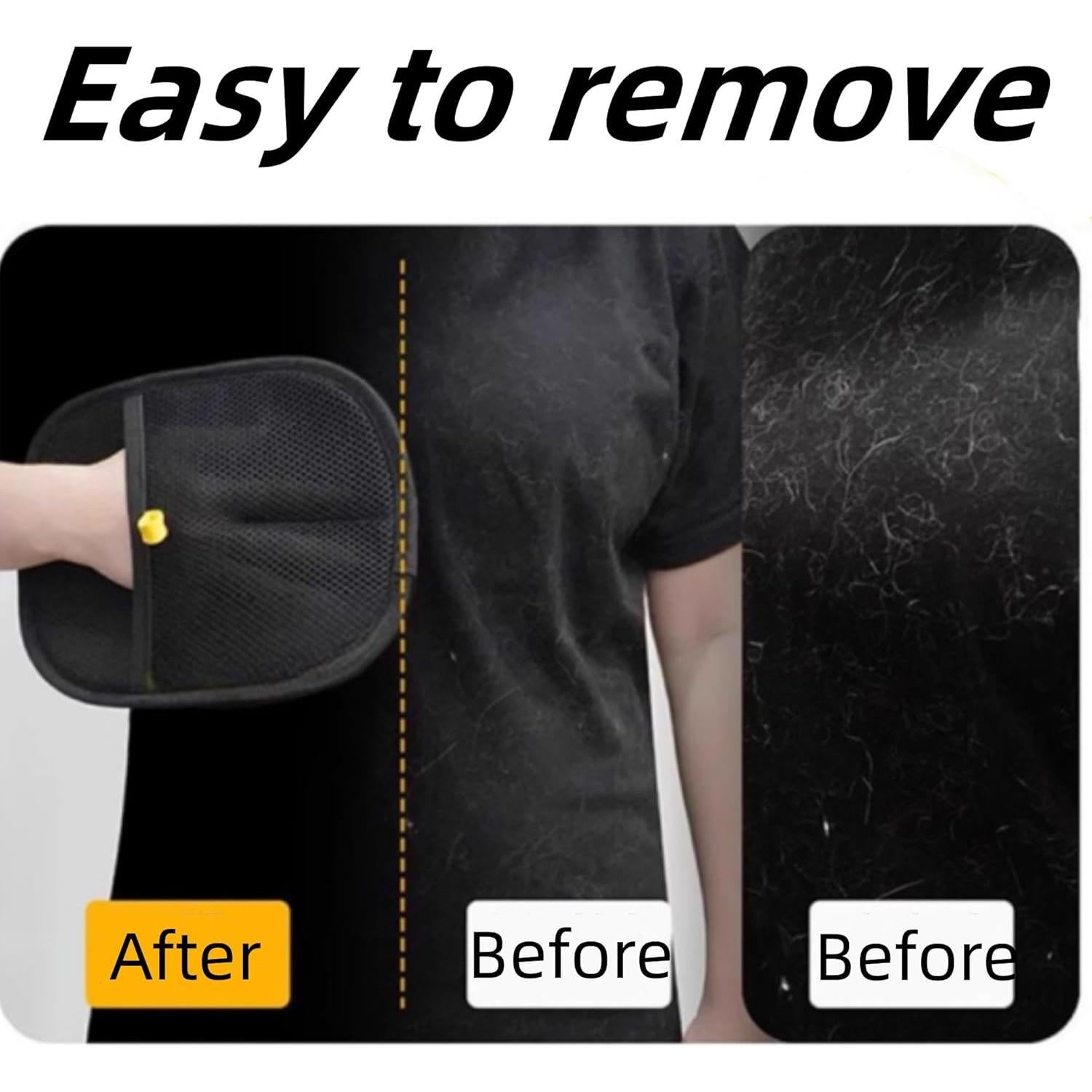 Guantes Removedores de Pelo de Mascota Genérico 3PCS Doble Cara