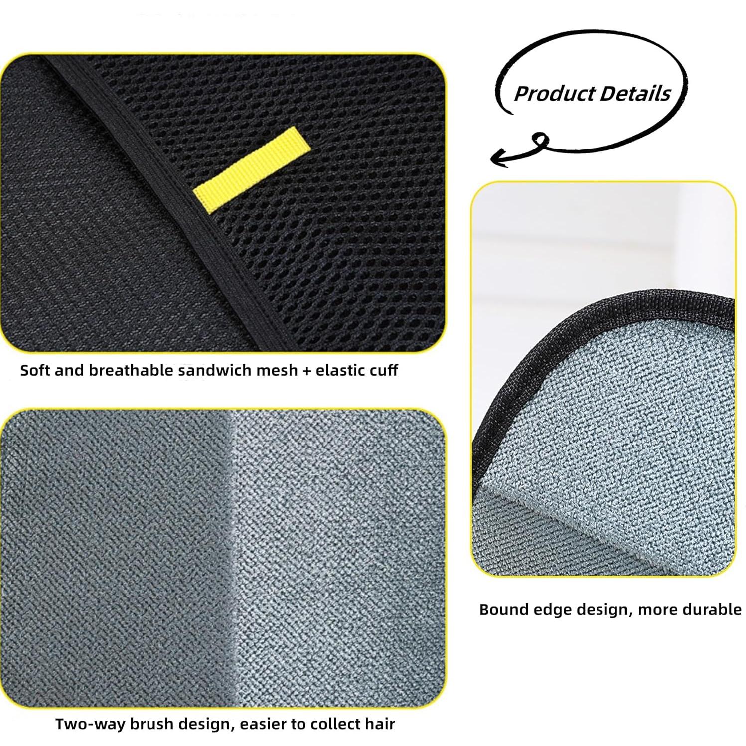 Guantes Removedores de Pelo de Mascota Genérico 3PCS Doble Cara