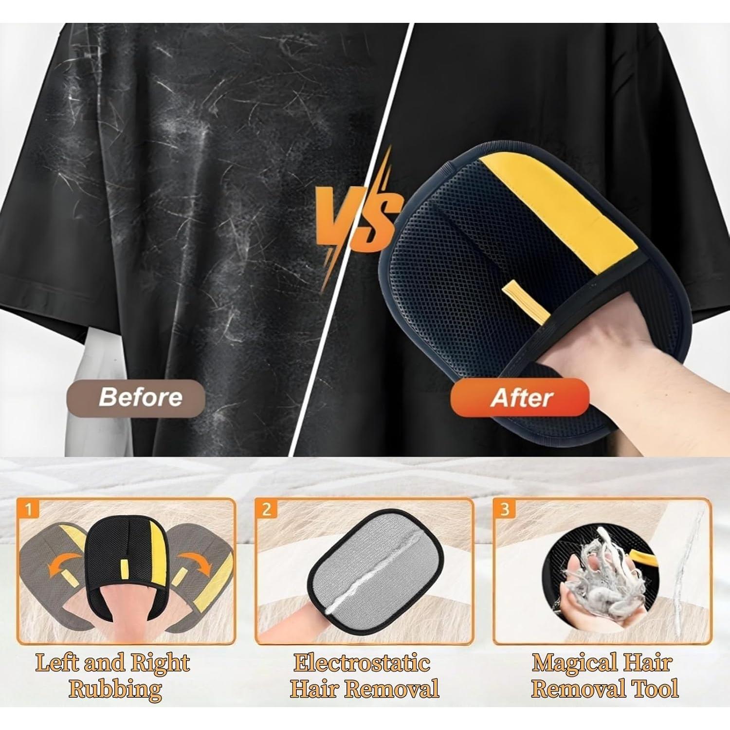 Guantes Removedores de Pelo de Mascotas CLPCLP 24x18cm 2Pcs