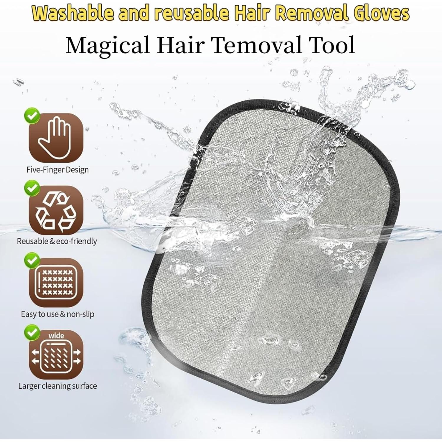 Guantes Removedores de Pelo de Mascotas CLPCLP 24x18cm 2Pcs